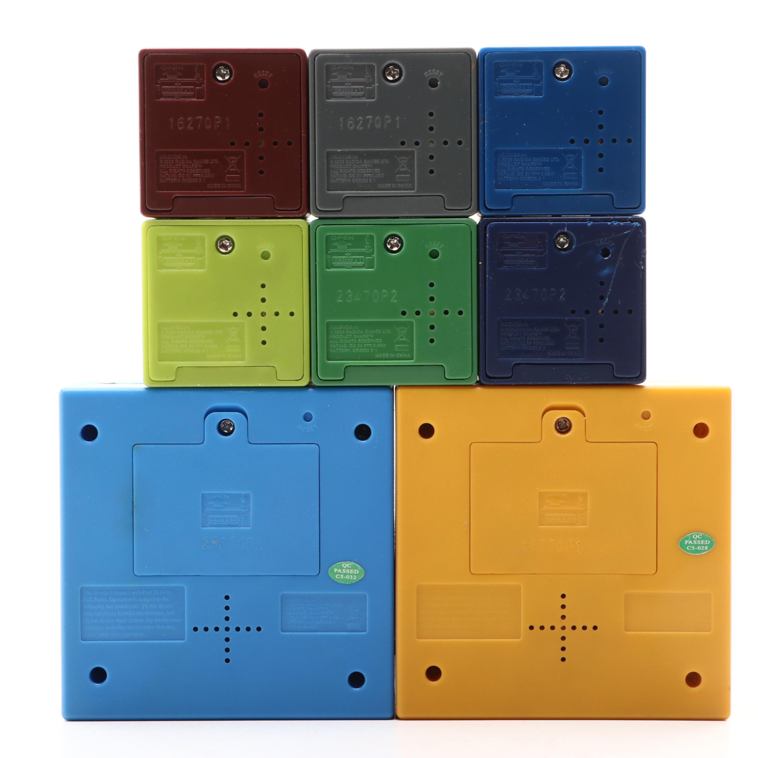 Radica "Cube World" Electronic Toys, 2005-2007