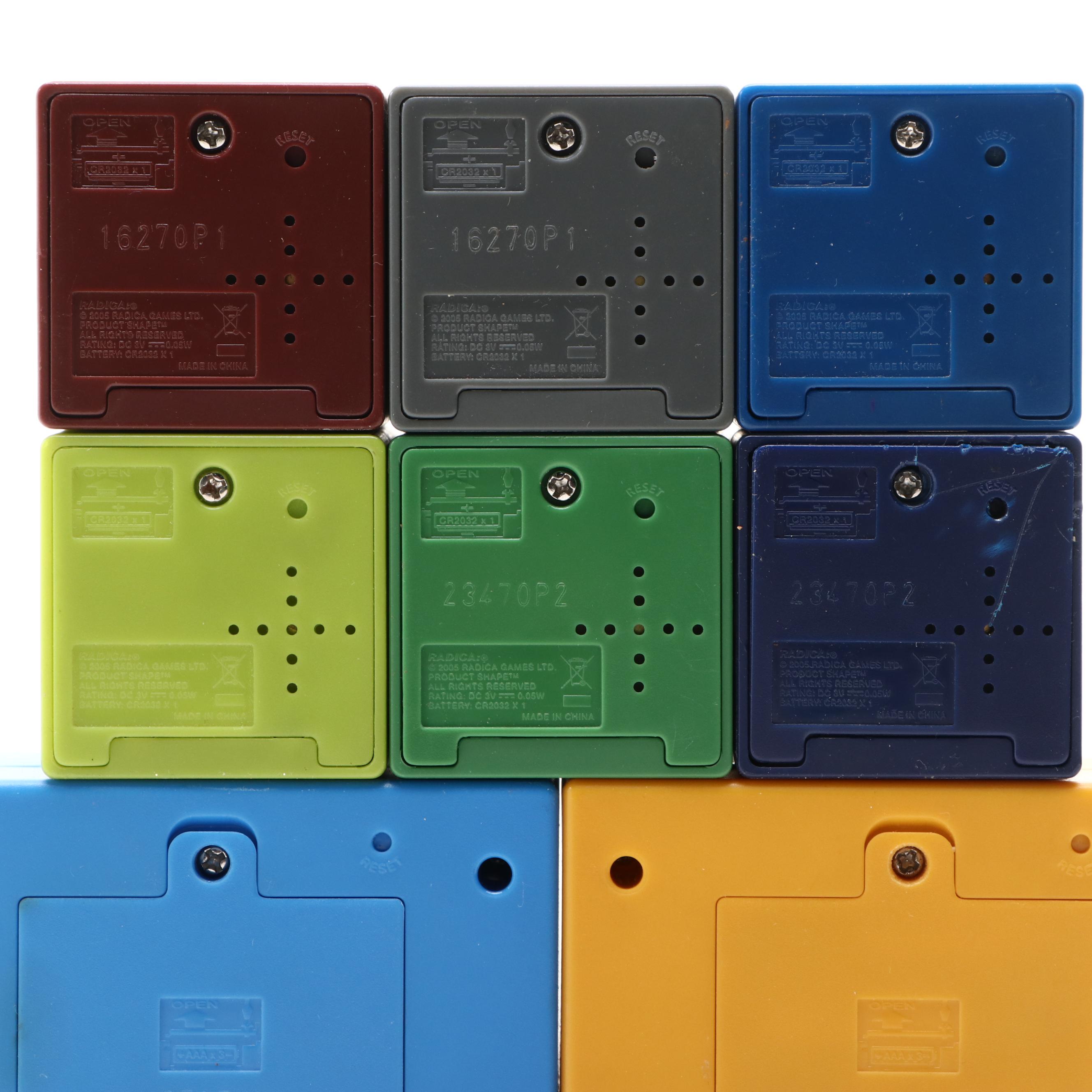 Radica "Cube World" Electronic Toys, 2005-2007