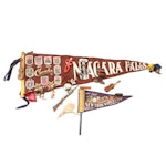 Niagra Falls and New York World's Fair Souvenir Pennants