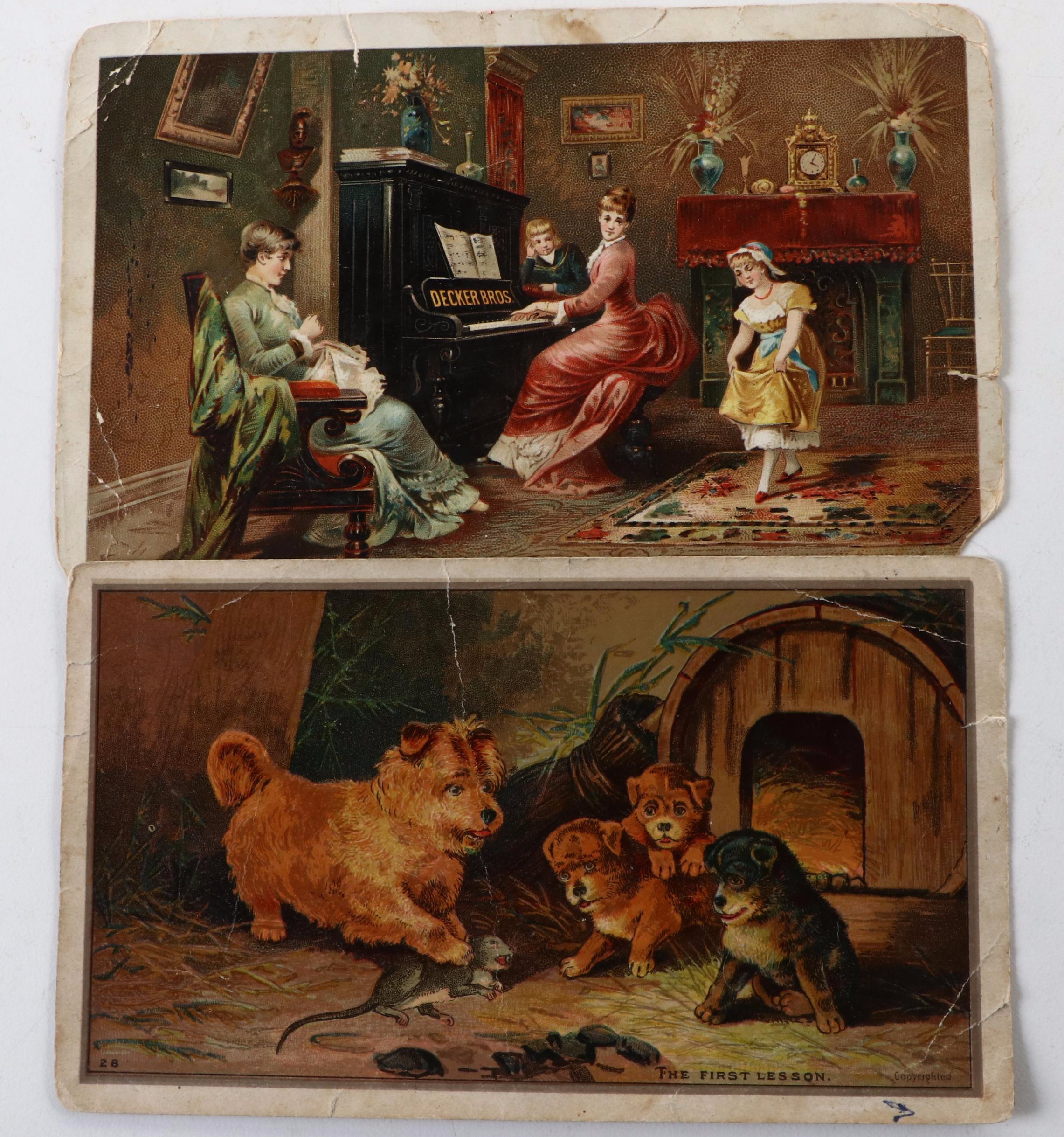 Lion Coffee with Other Advertisement Cards, Postcards and More