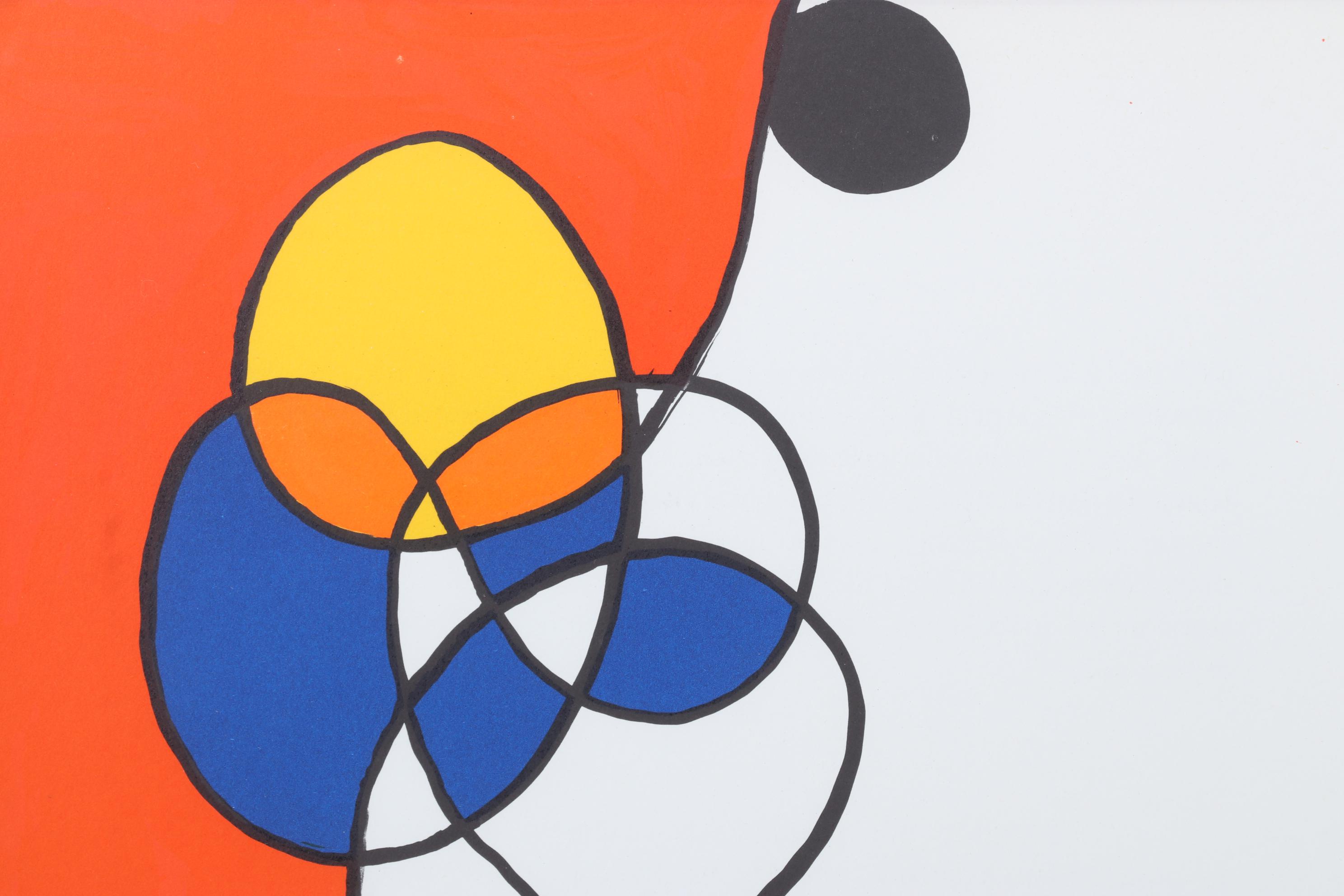 Alexander Calder Surreal Lithograph from Derrière le Miroir, 1968