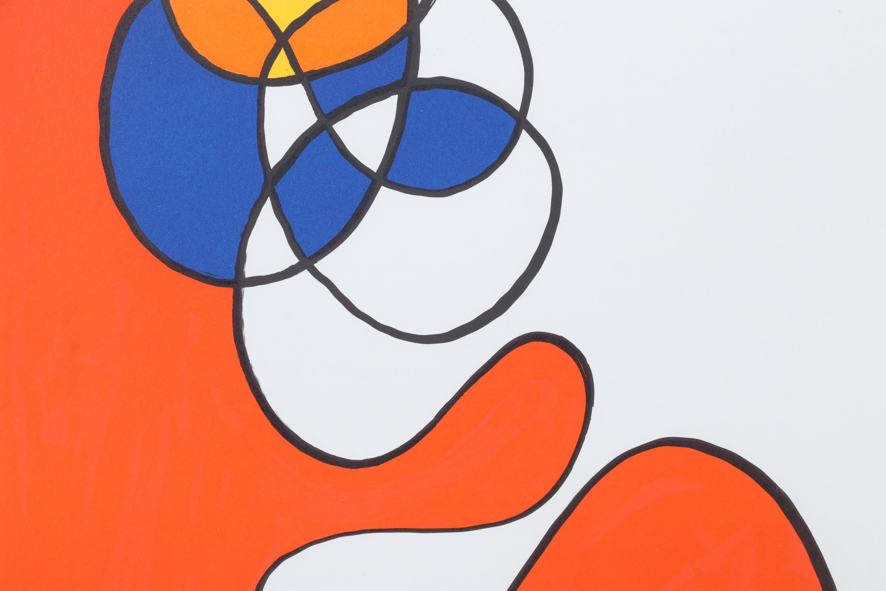 Alexander Calder Surreal Lithograph from Derrière le Miroir, 1968