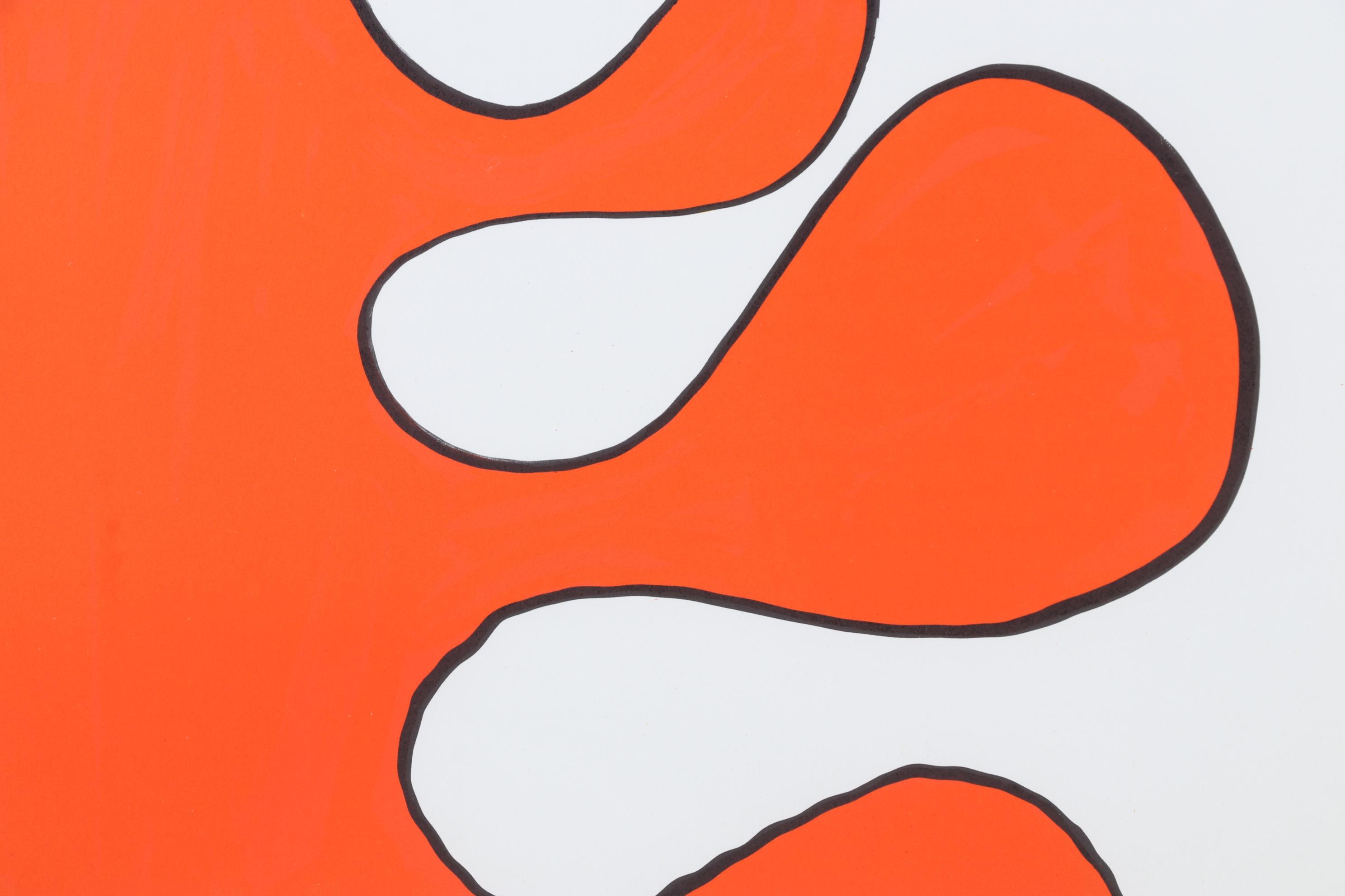 Alexander Calder Surreal Lithograph from Derrière le Miroir, 1968