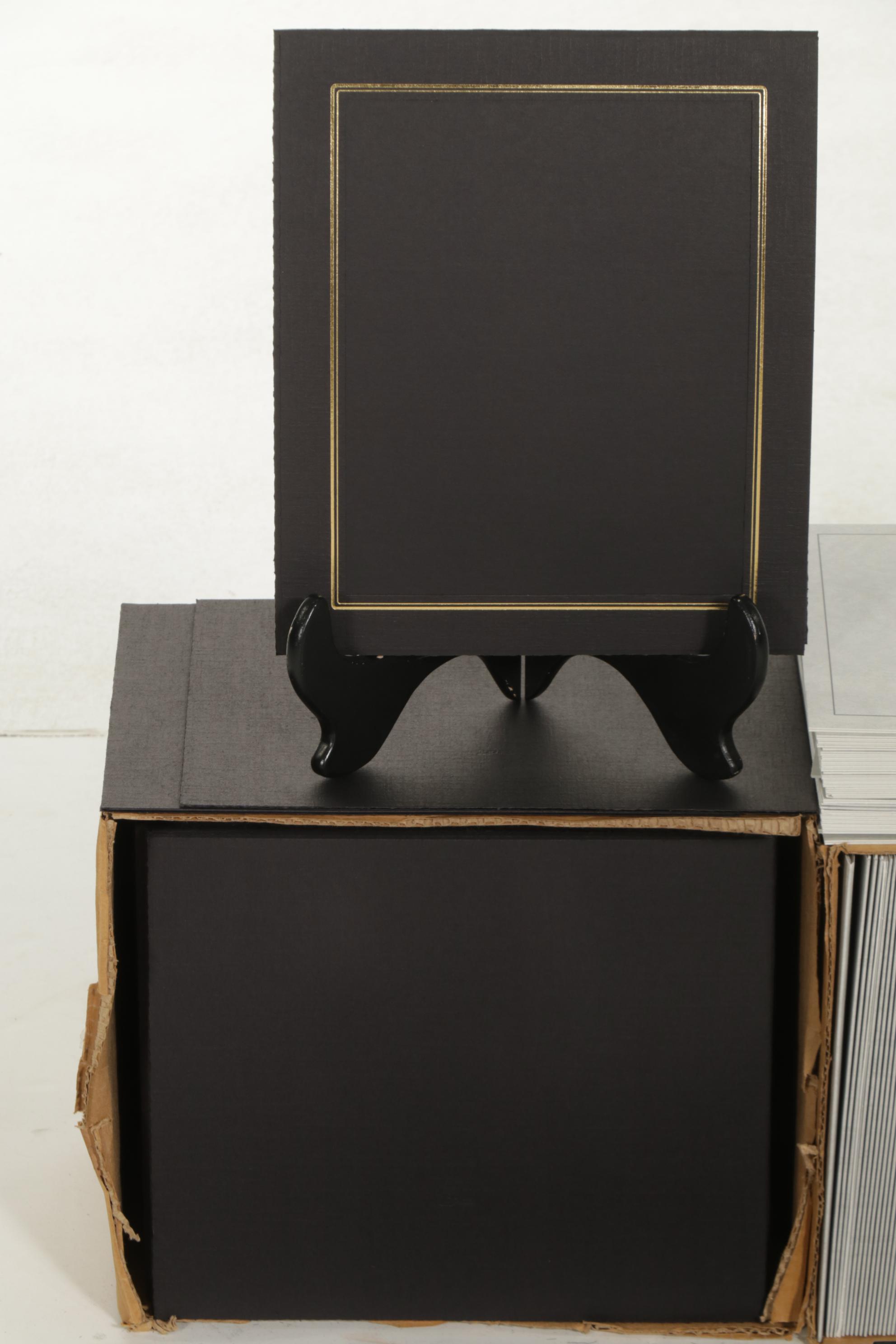 Large Group of Cardboard Presentation Sleeves for Photographs