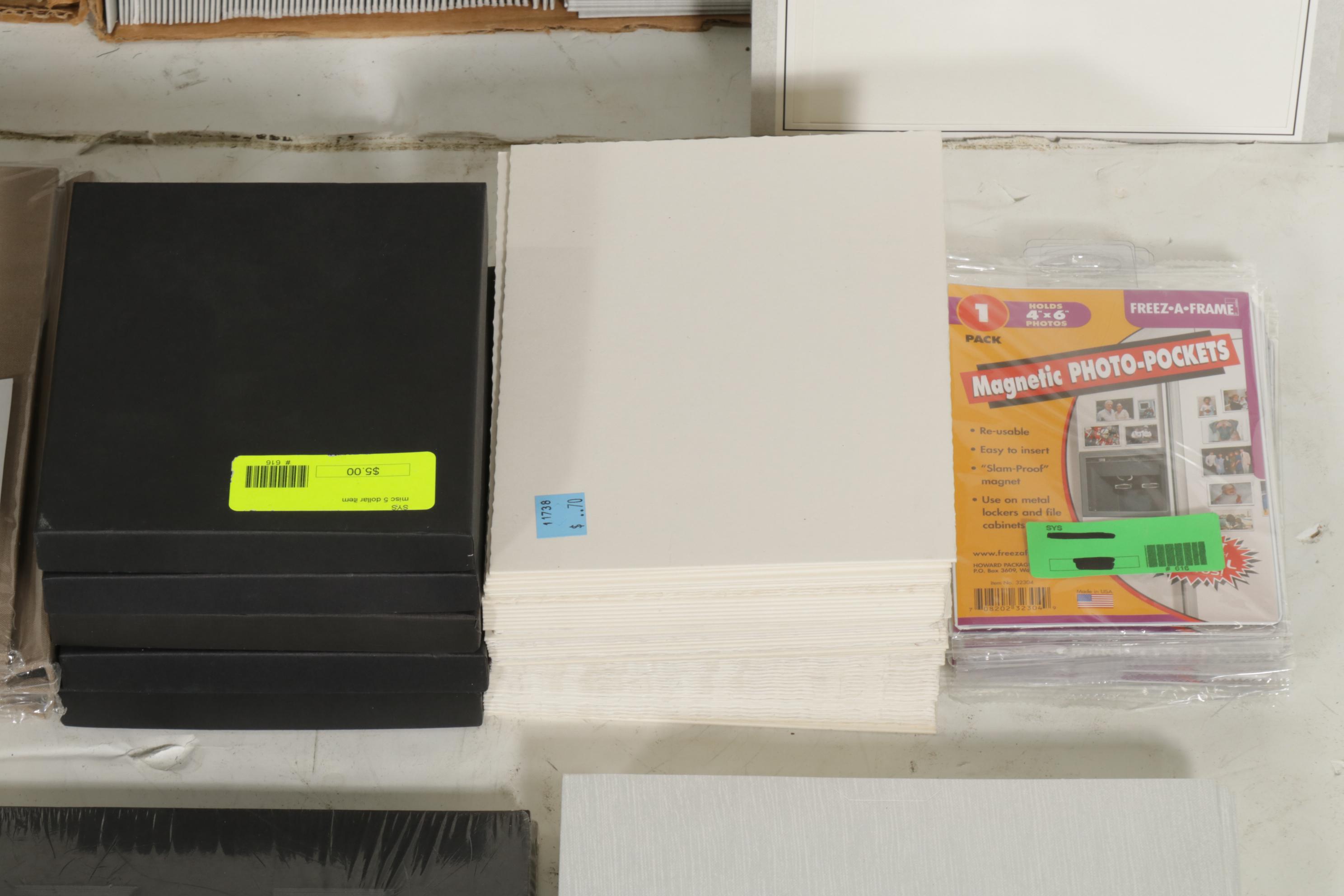 Large Group of Cardboard Presentation Sleeves for Photographs