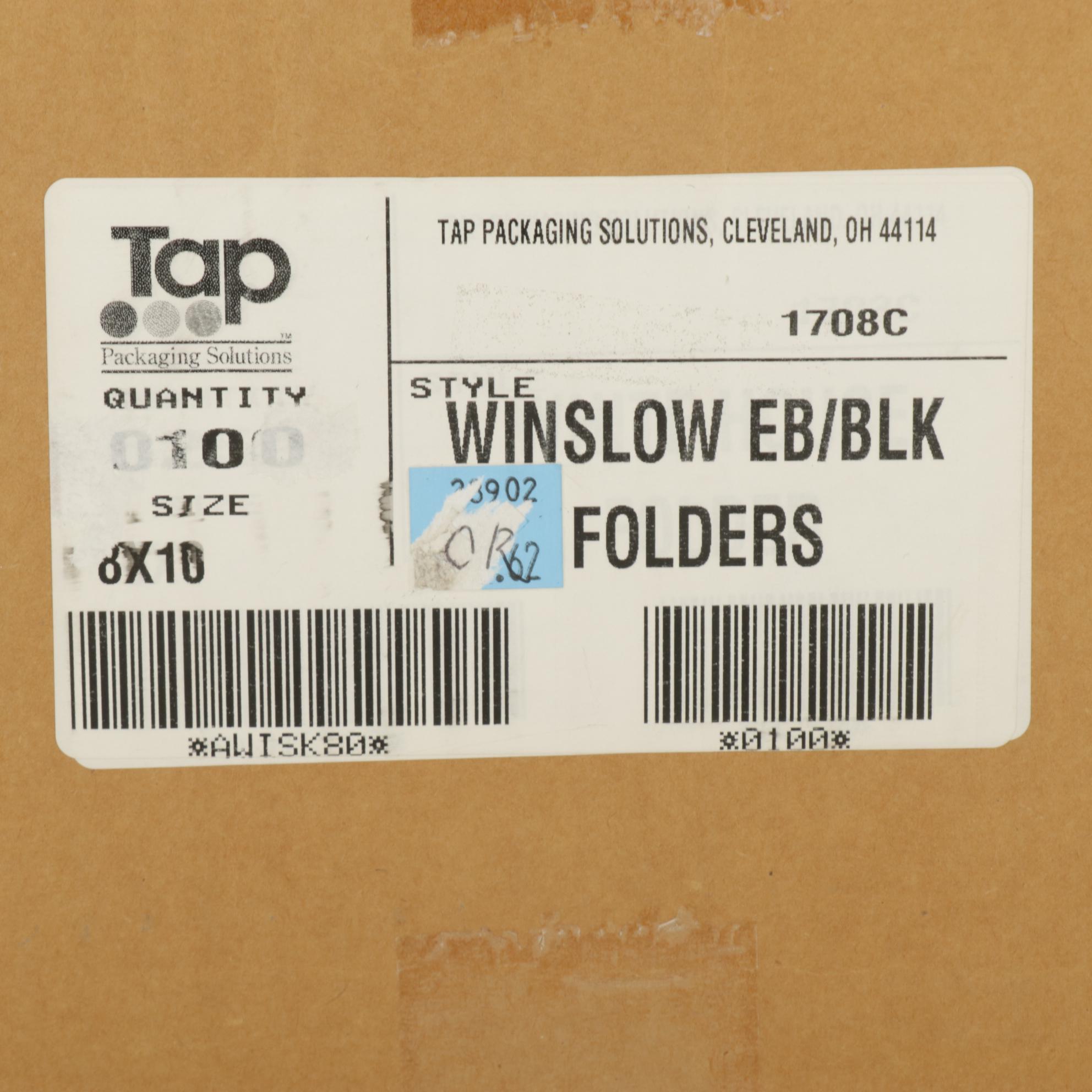 Large Group of Cardboard Presentation Sleeves for Photographs