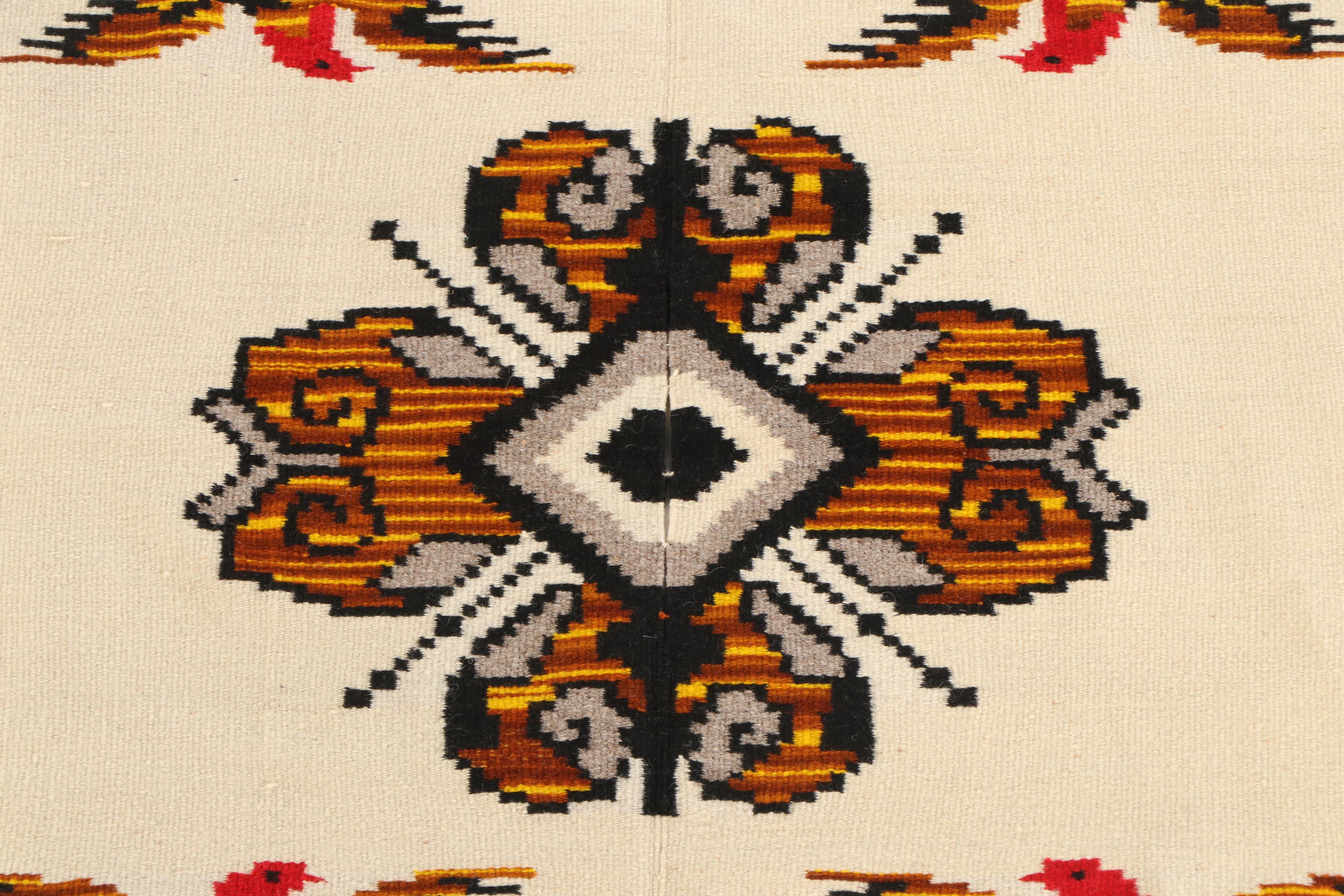 Handwoven Mexican Wool Chamanto Pancho Throw