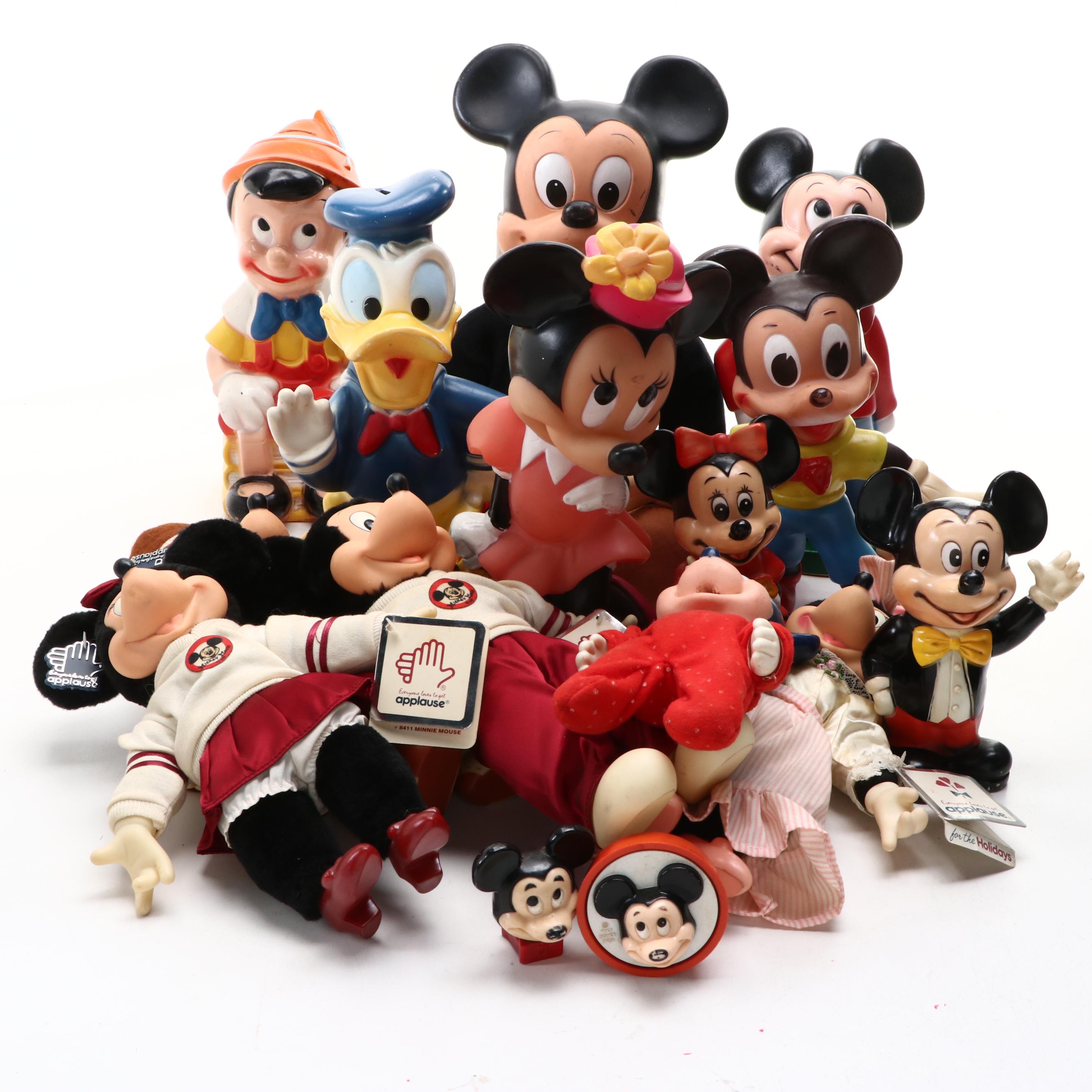 Disney Mickey Mouse, Donald Duck, Minnie Mouse, and Other Stuffed Toys and More