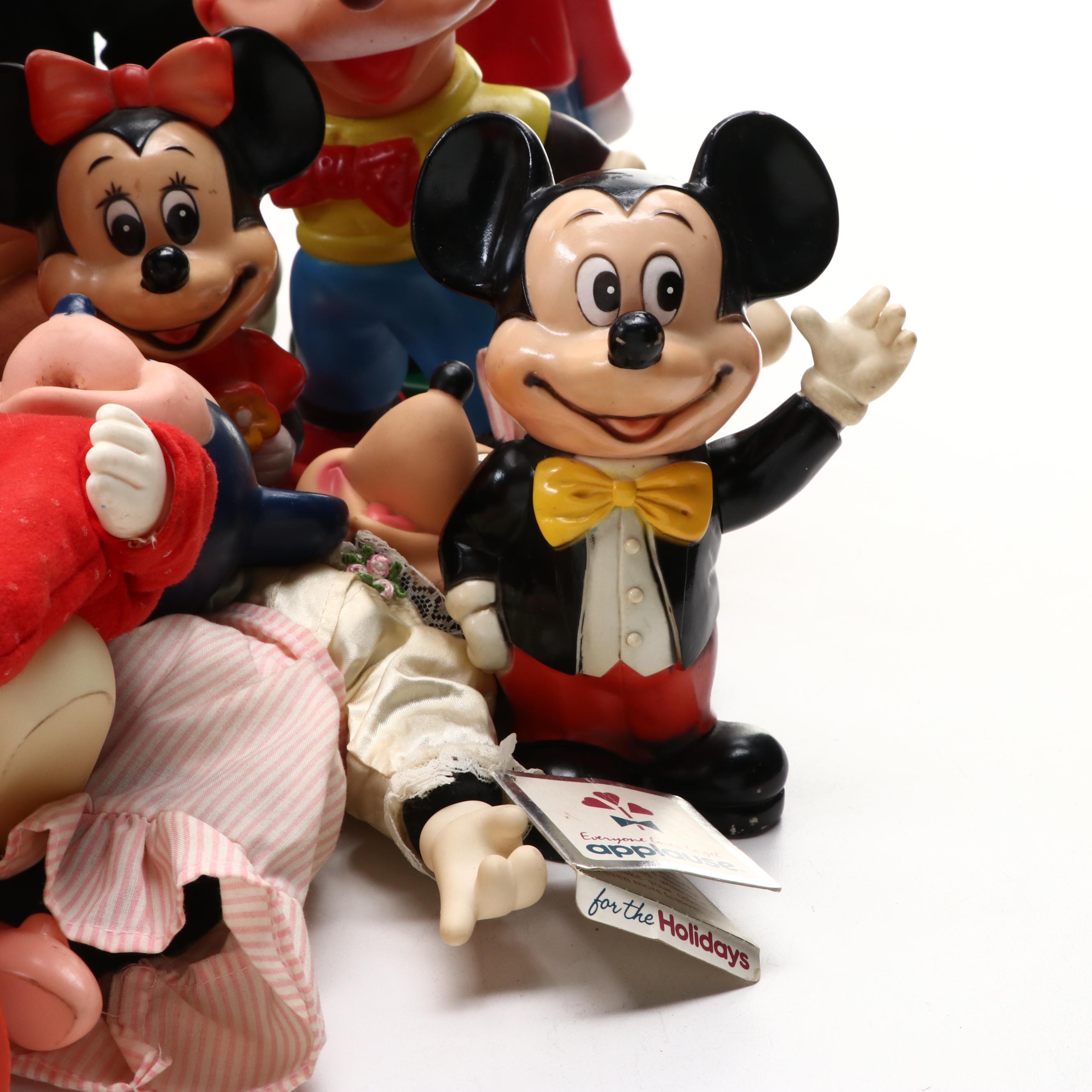 Disney Mickey Mouse, Donald Duck, Minnie Mouse, and Other Stuffed Toys and More