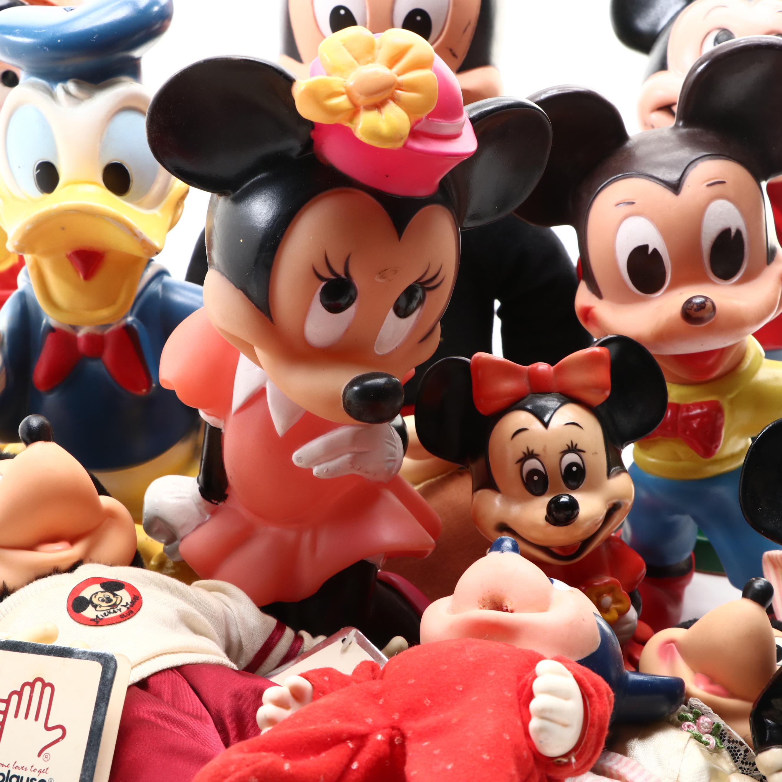 Disney Mickey Mouse, Donald Duck, Minnie Mouse, and Other Stuffed Toys and More
