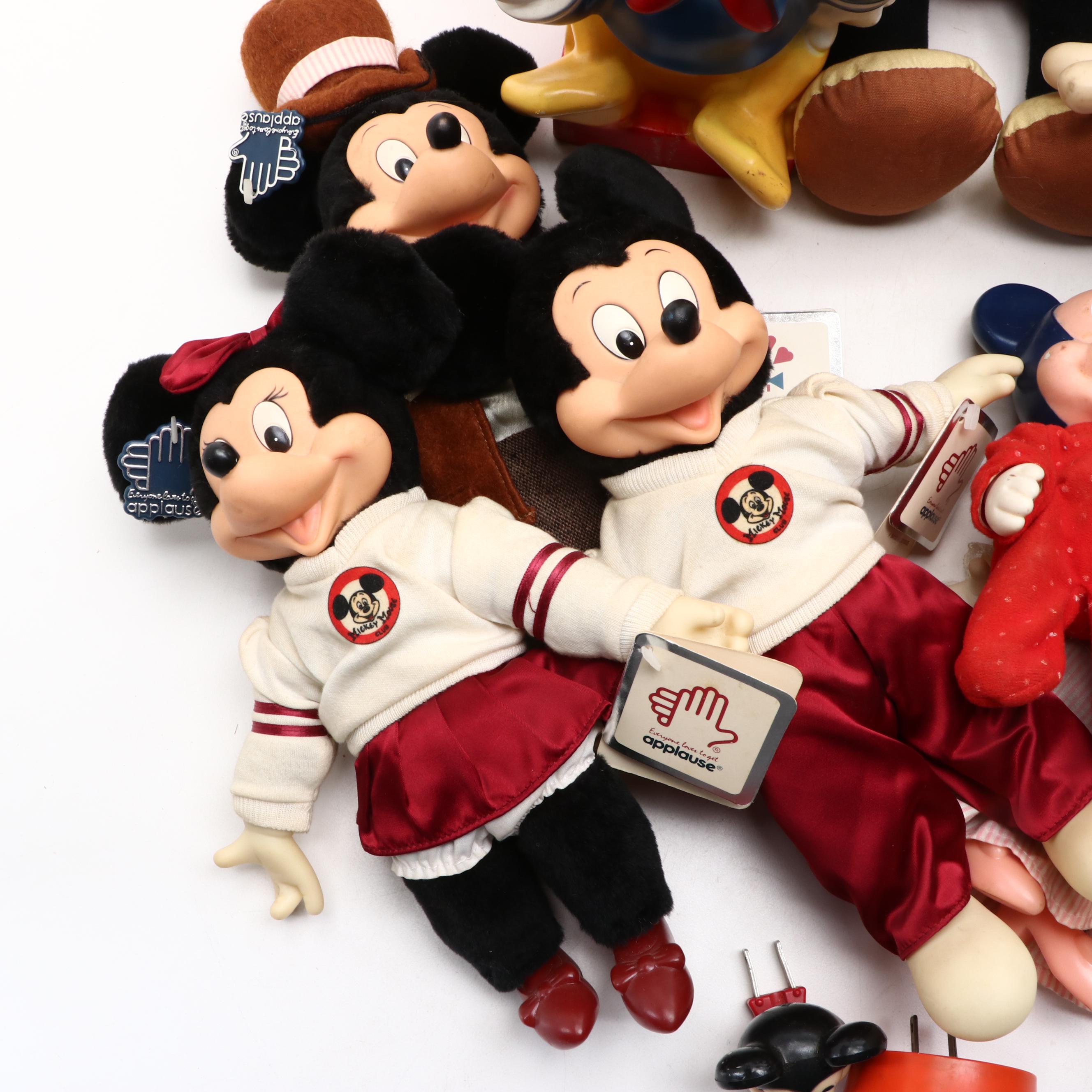 Disney Mickey Mouse, Donald Duck, Minnie Mouse, and Other Stuffed Toys and More