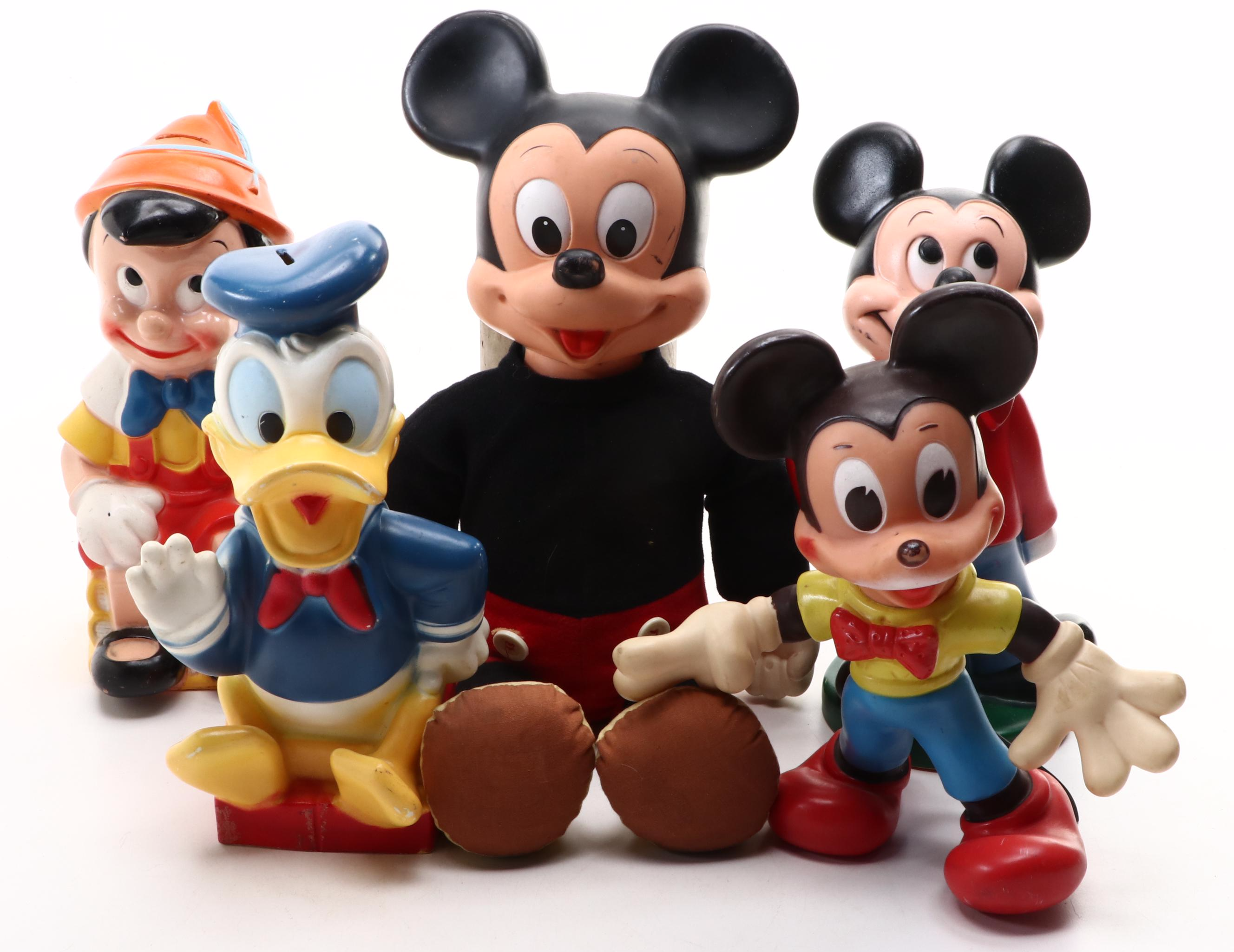 Disney Mickey Mouse, Donald Duck, Minnie Mouse, and Other Stuffed Toys and More