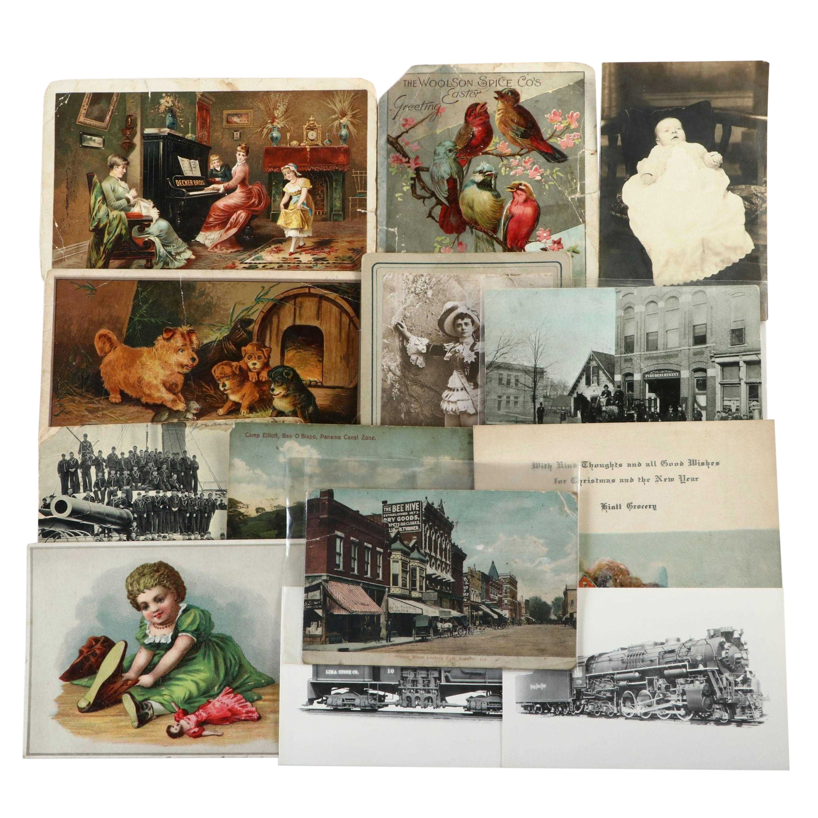 Lion Coffee with Other Advertisement Cards, Postcards and More