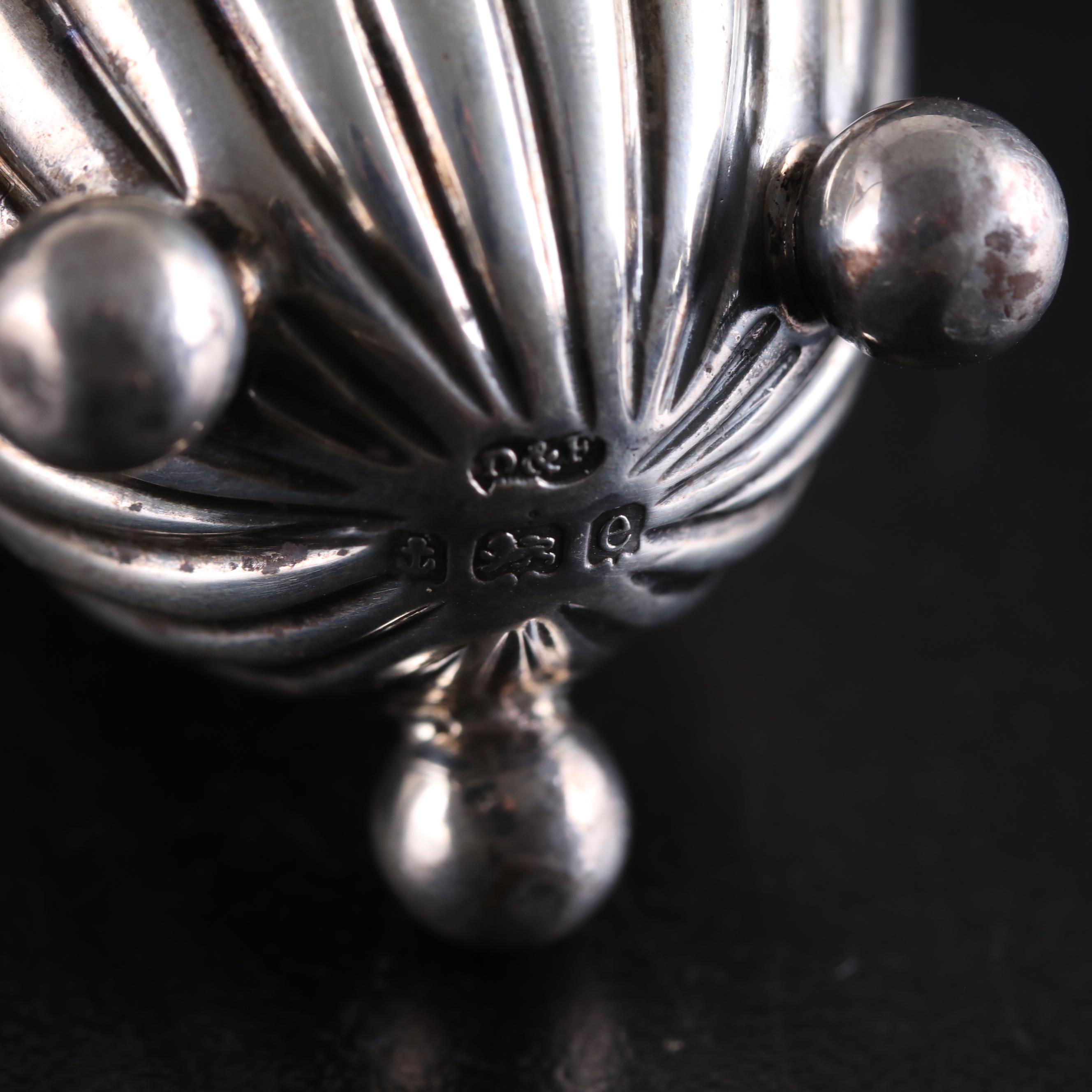 Deakin & Francis English Sterling Silver Ball-Foot Shaker, 1904