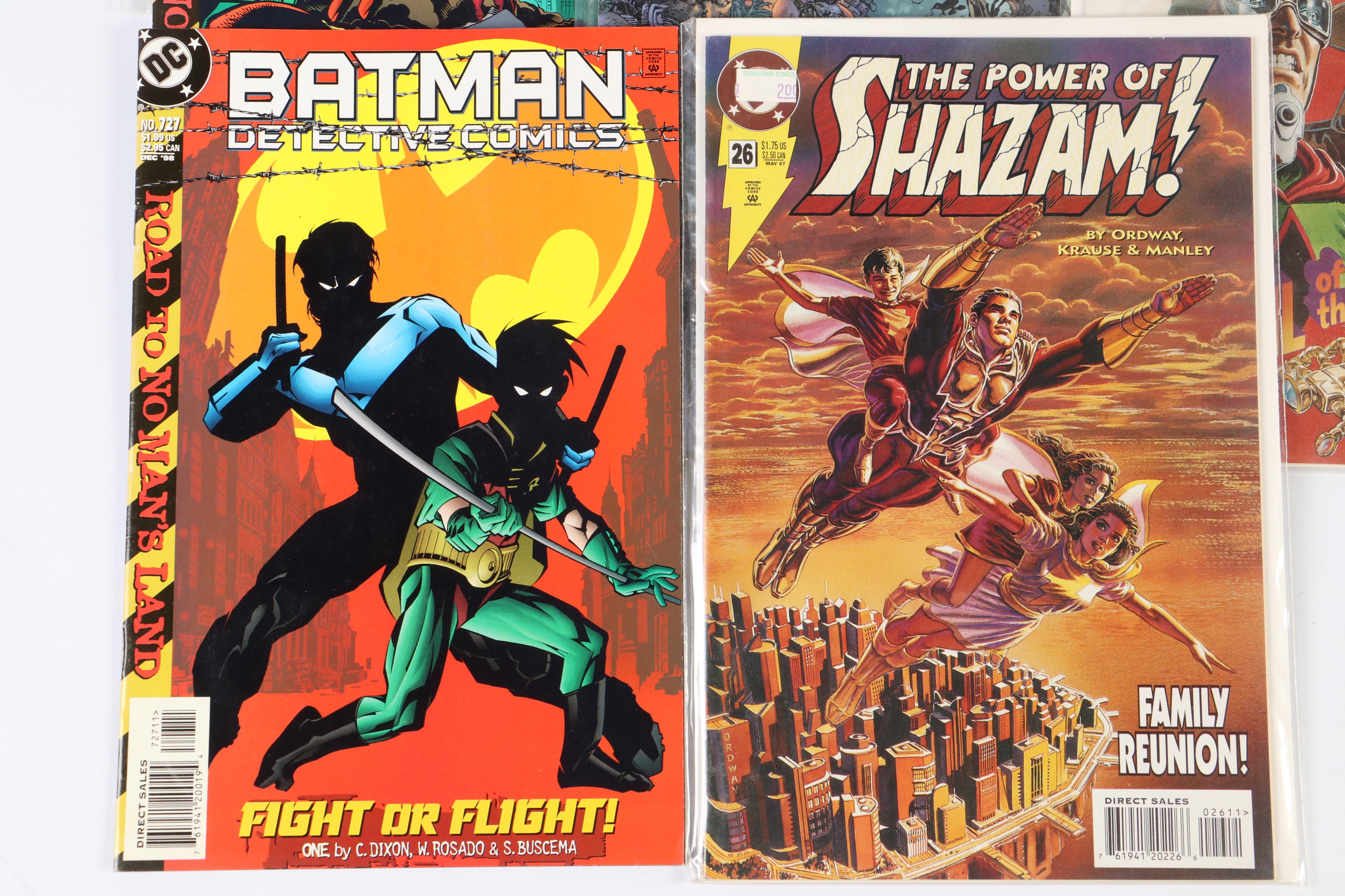 Golden-Modern Age Comic Books Featuring "Superman", "Captain America", and More