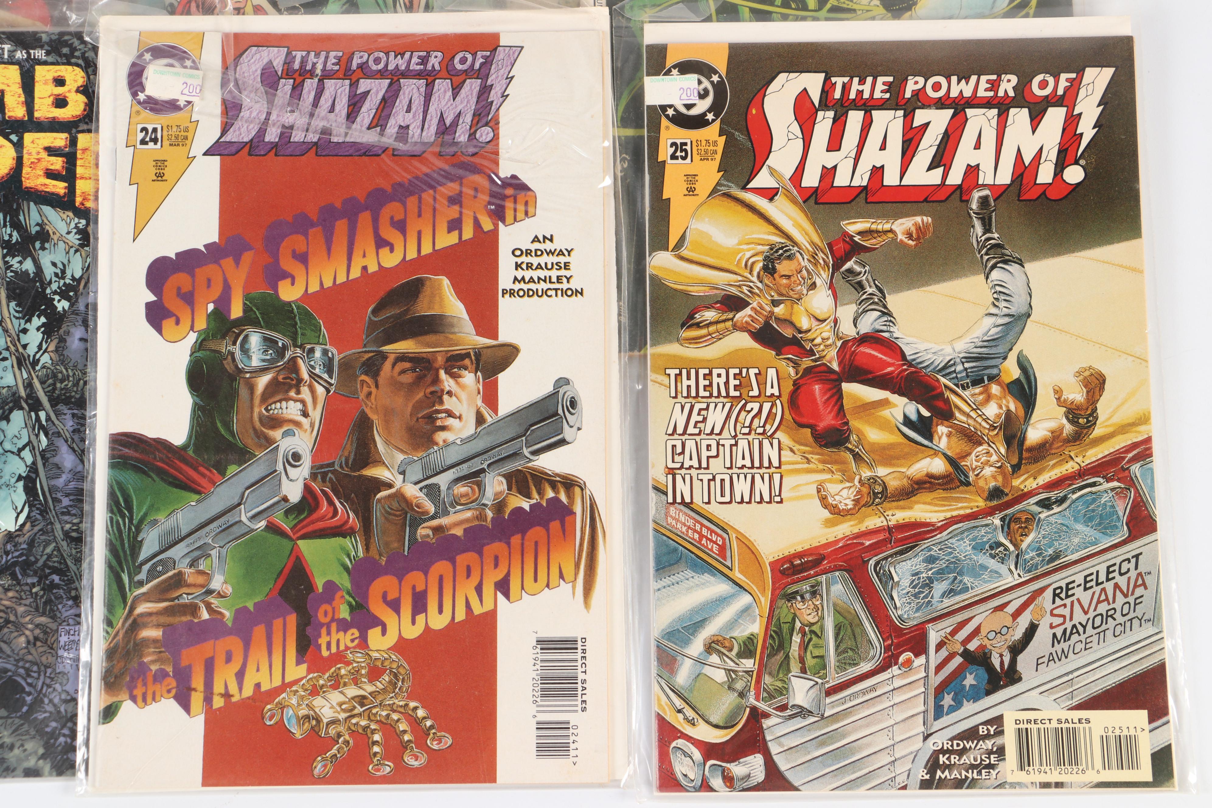 Golden-Modern Age Comic Books Featuring "Superman", "Captain America", and More