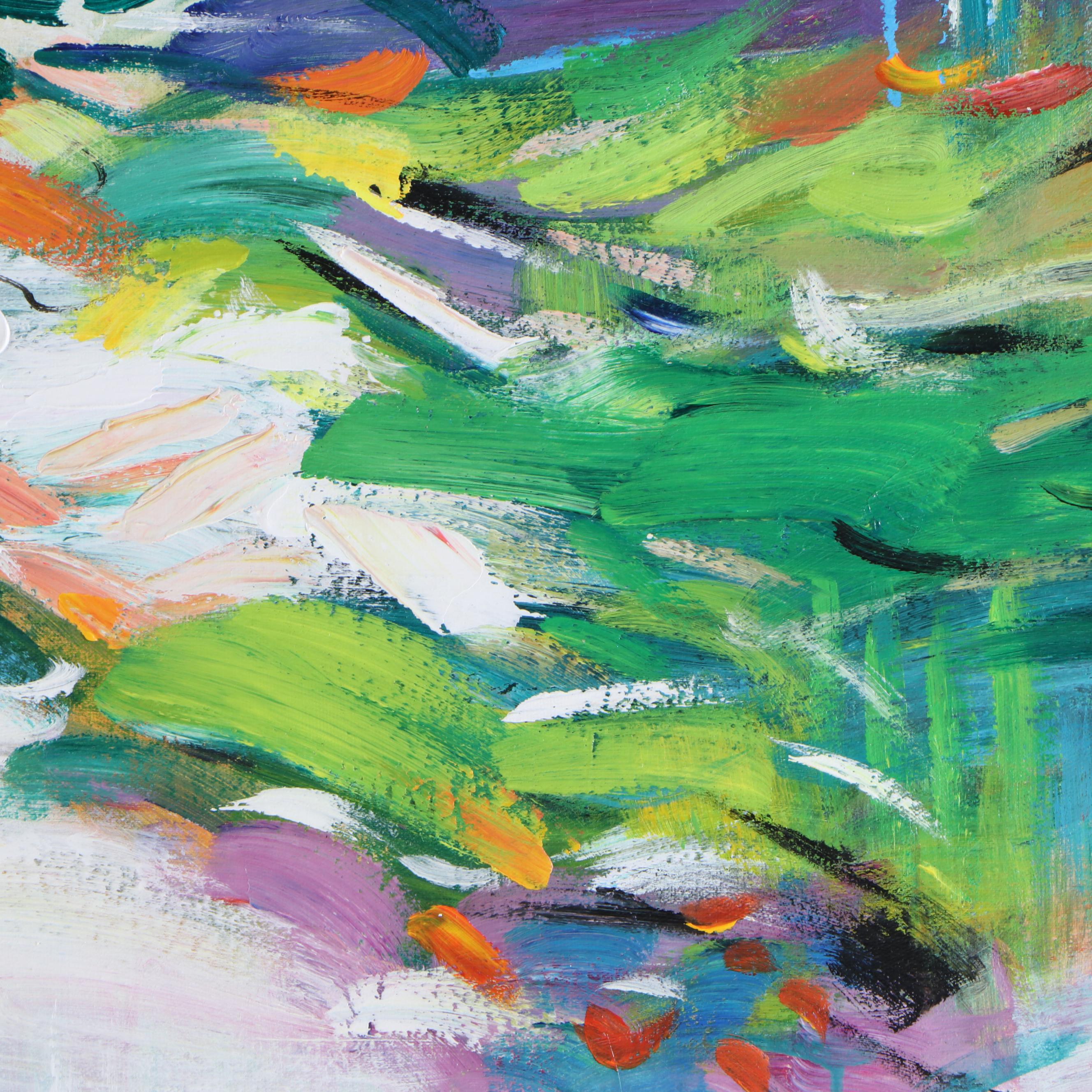 Zheng Abstract Oil Painting, 21st Century