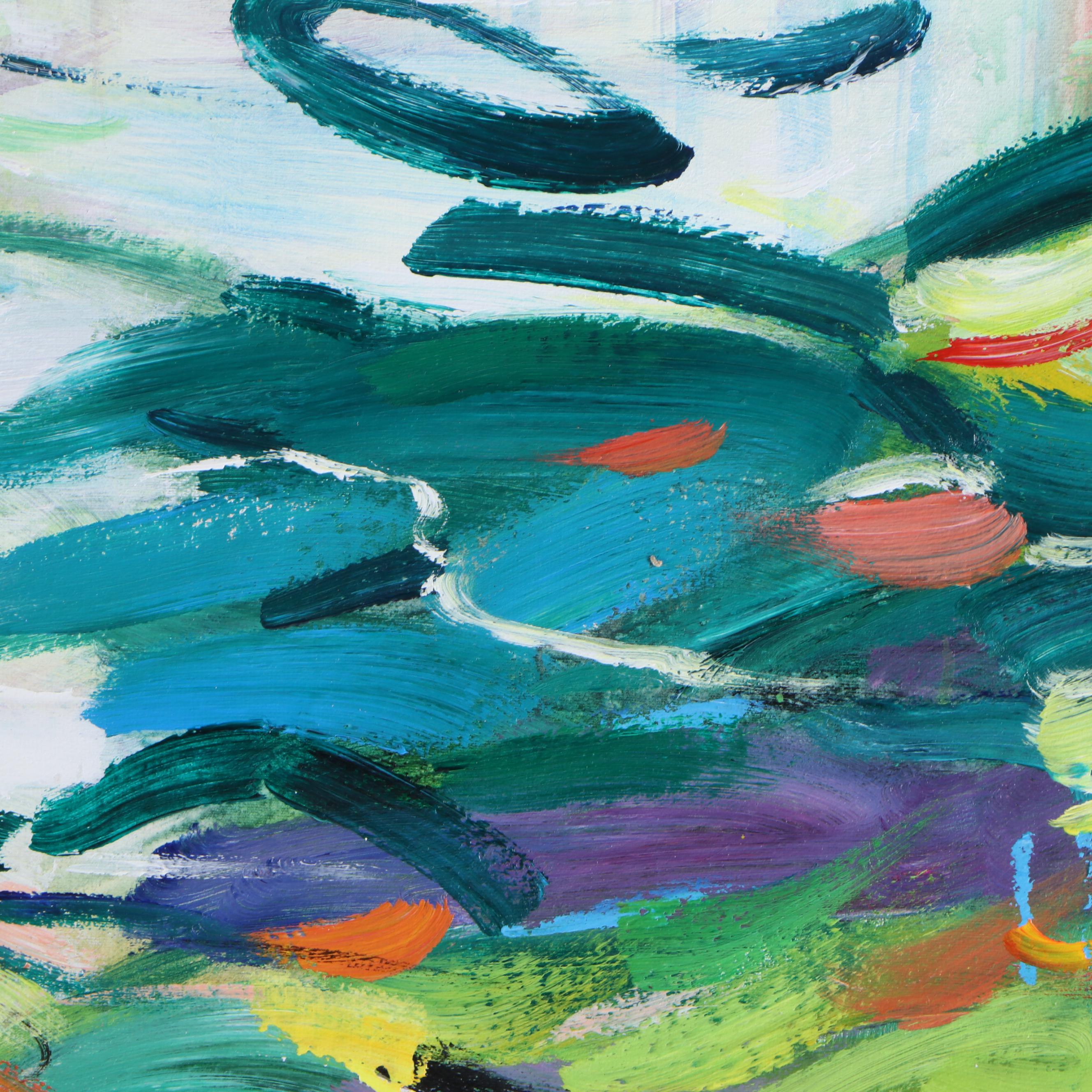 Zheng Abstract Oil Painting, 21st Century