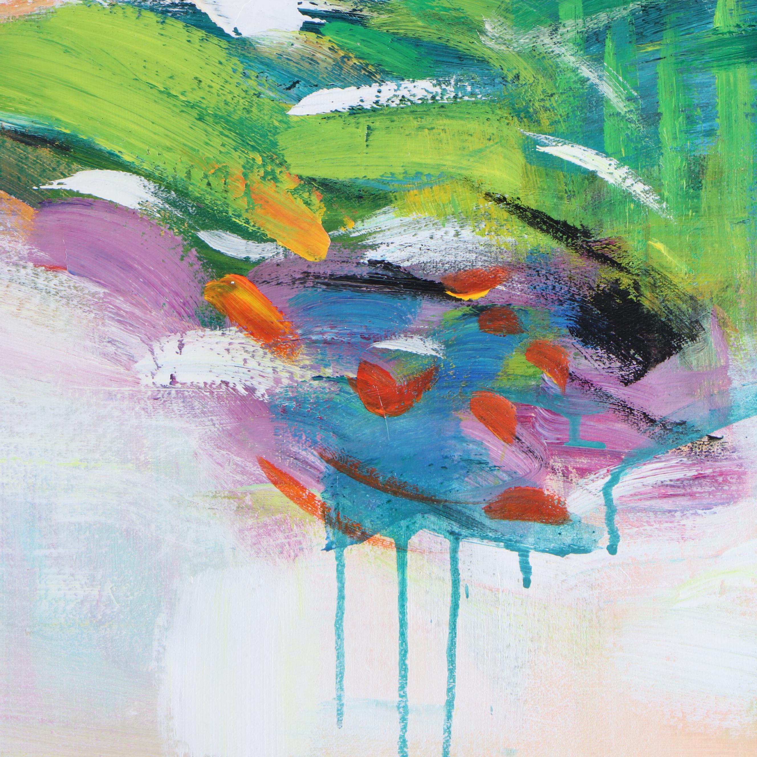 Zheng Abstract Oil Painting, 21st Century