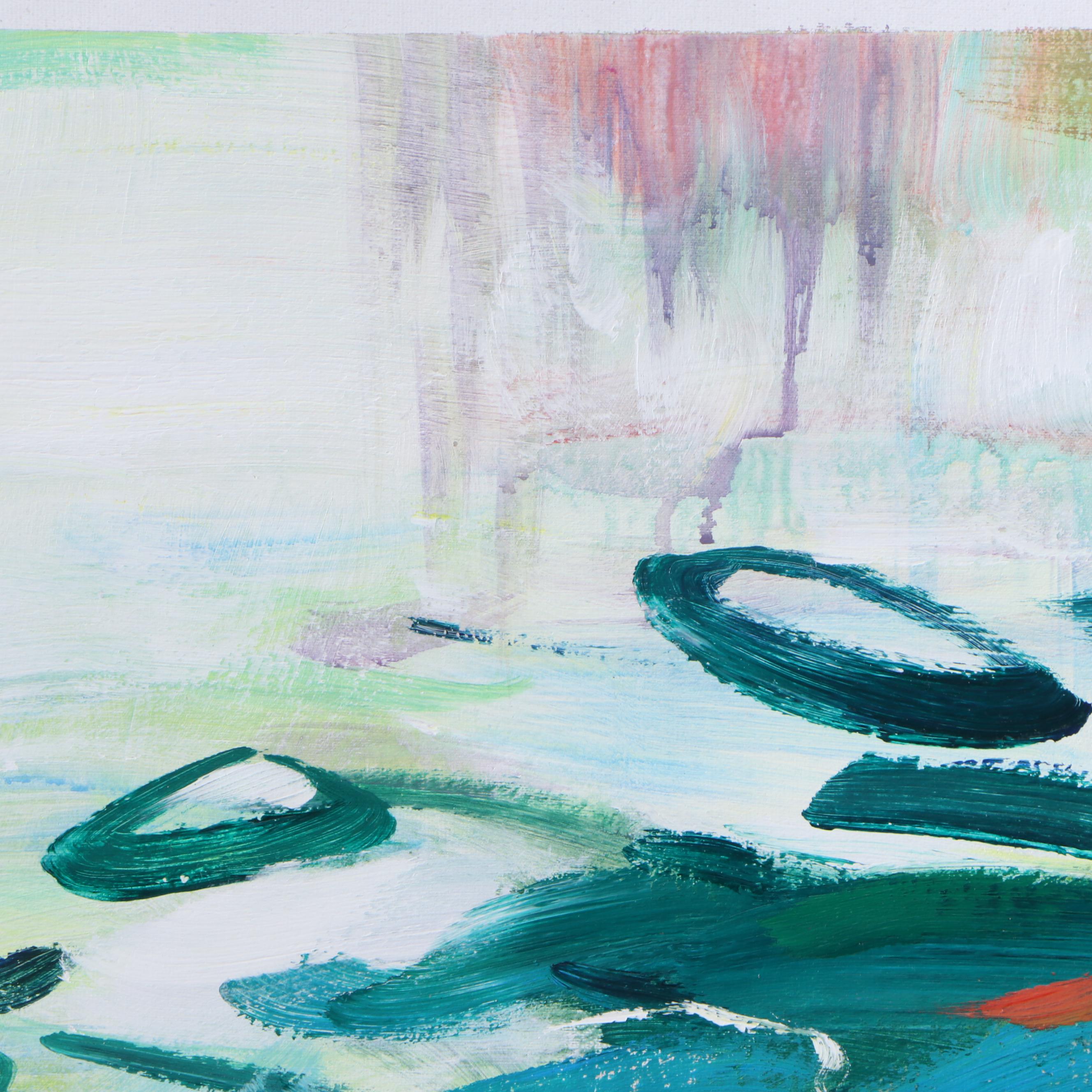 Zheng Abstract Oil Painting, 21st Century