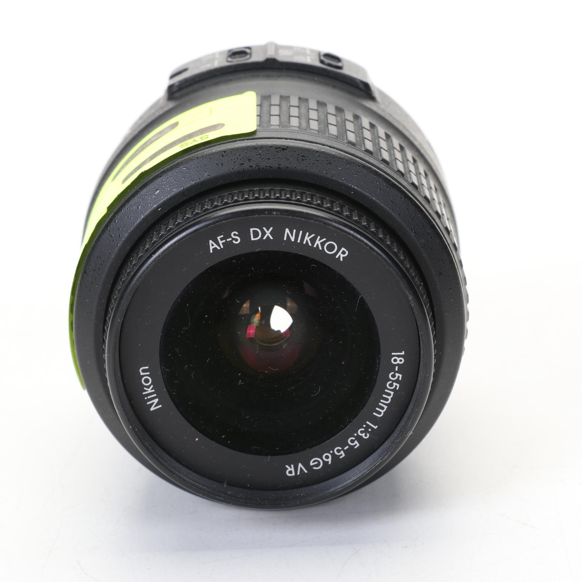 Nikon DX Lens with Nikon and Canon Lens Hoods