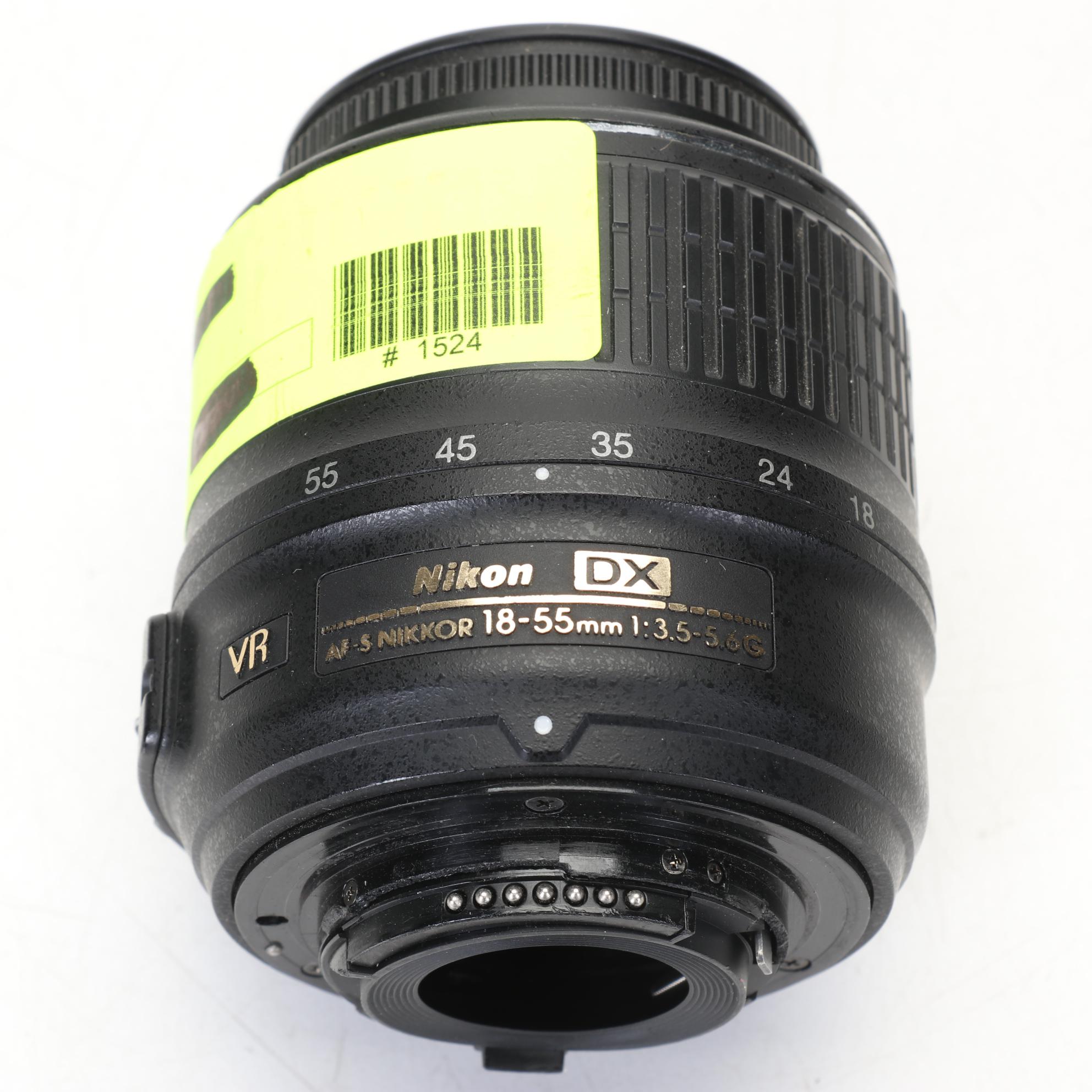 Nikon DX Lens with Nikon and Canon Lens Hoods