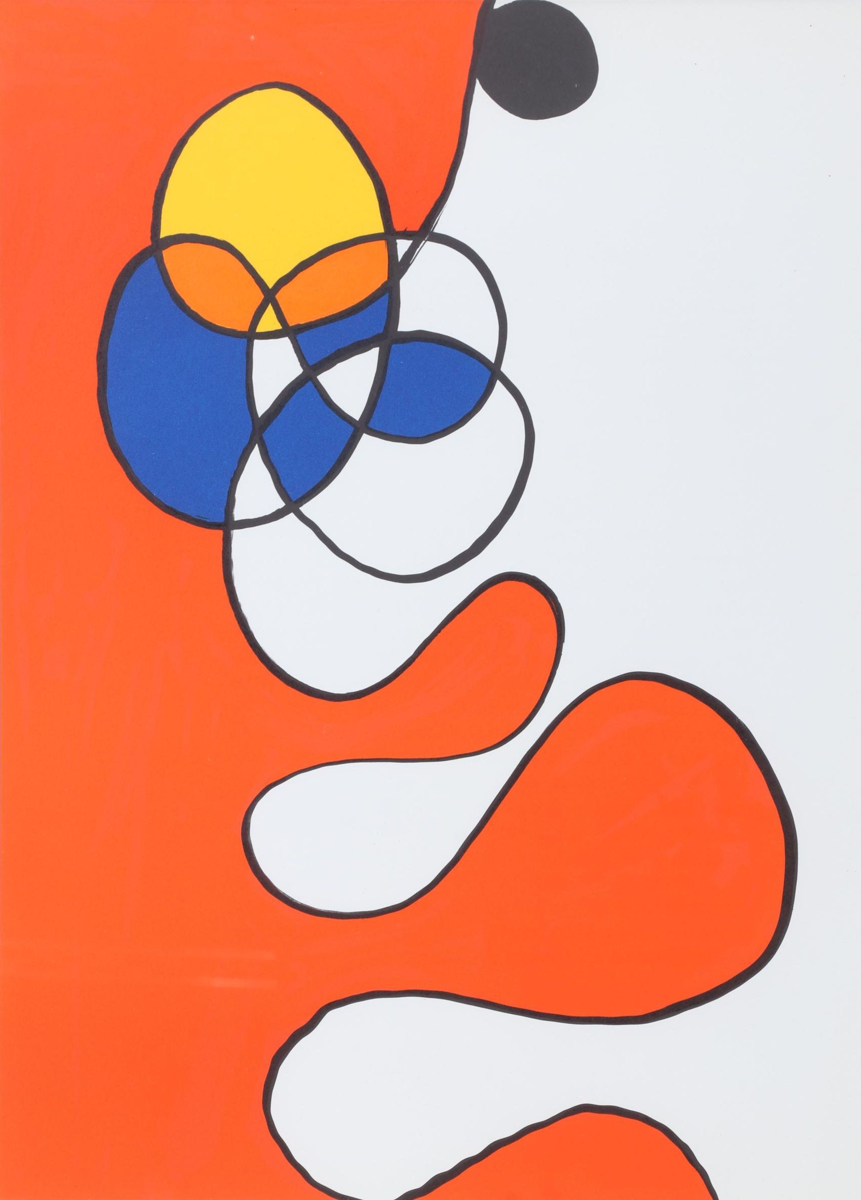 Alexander Calder Surreal Lithograph from Derrière le Miroir, 1968