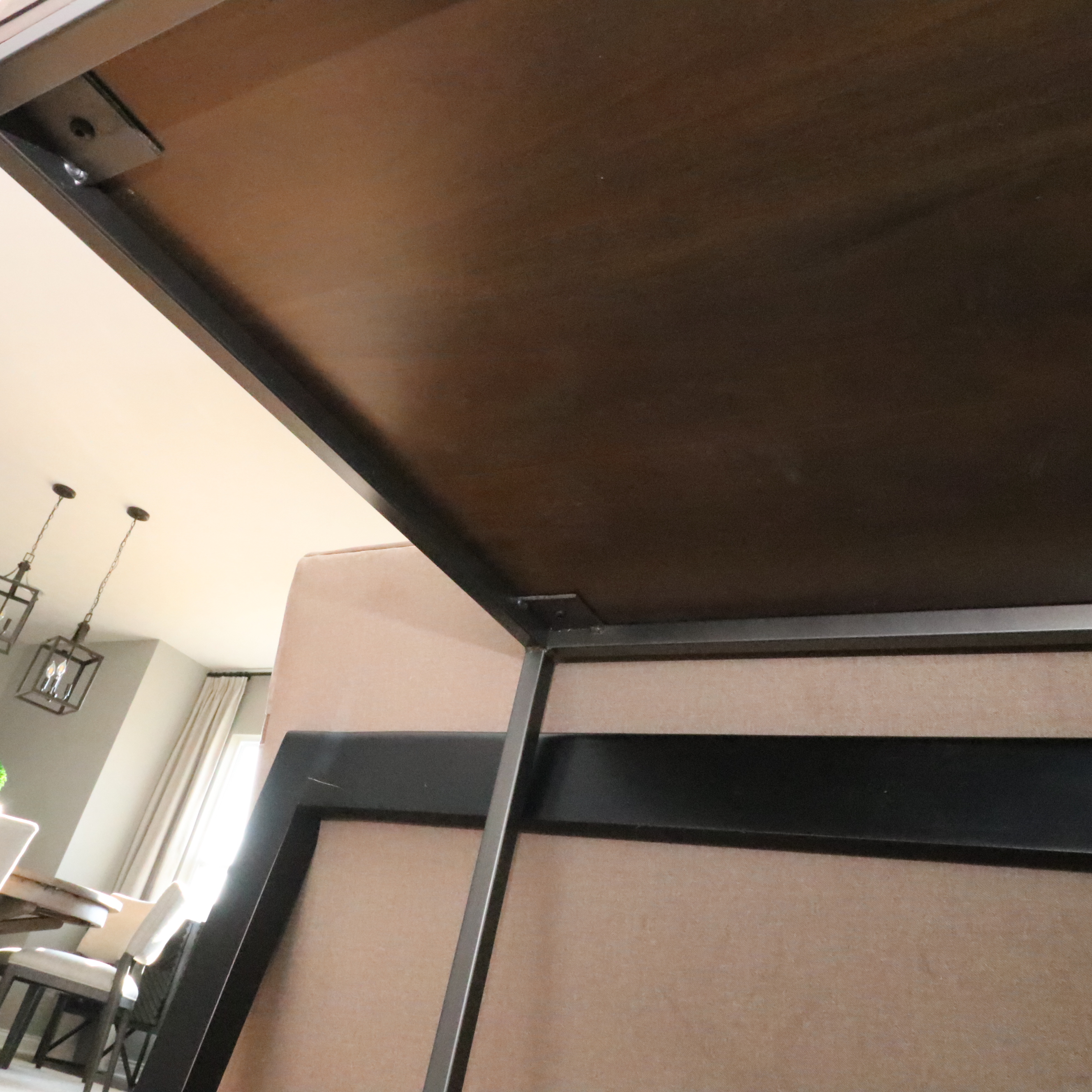 Four Hands "Trey" Modular Writing Desk and Home Meridian Desk Chair