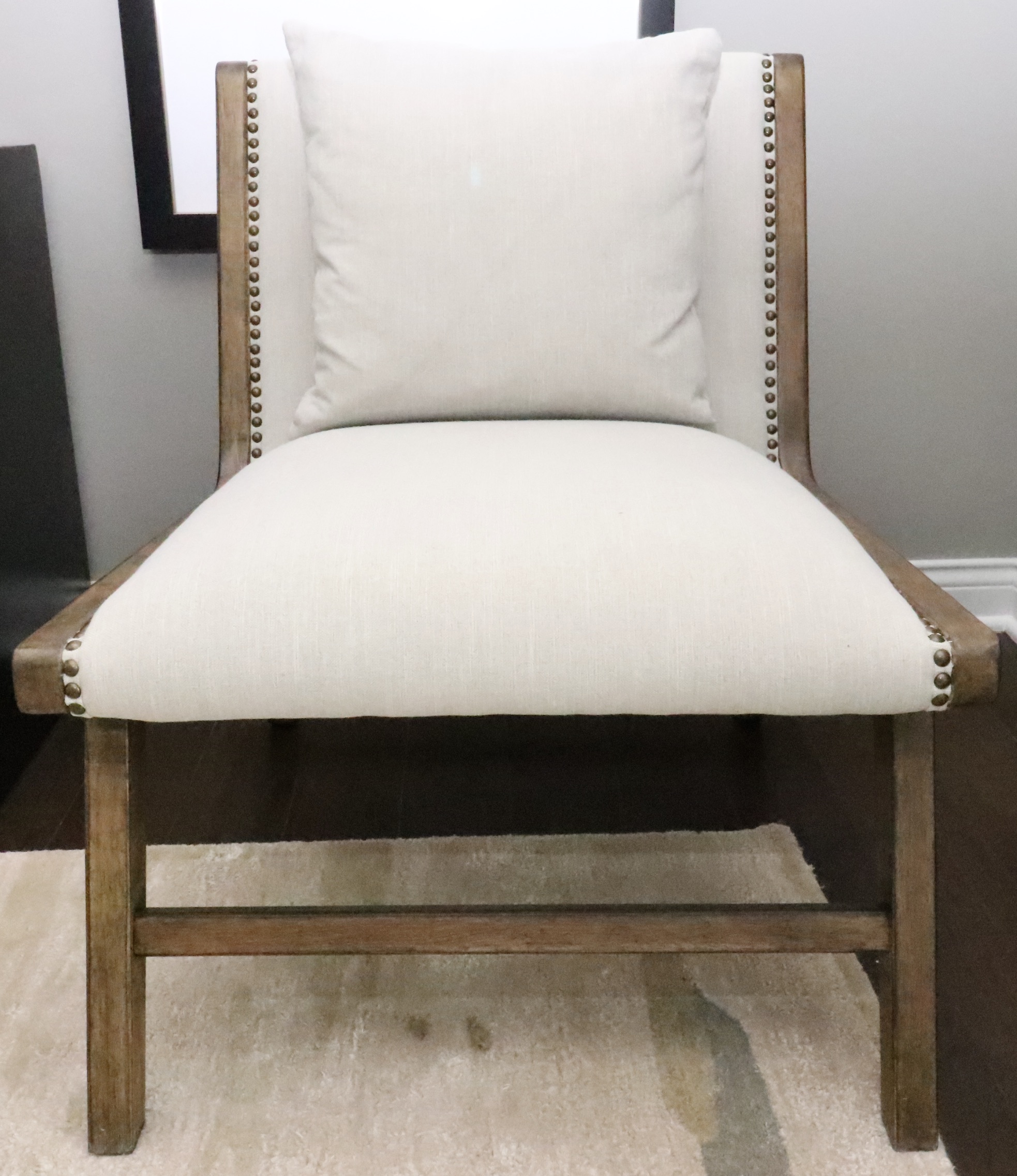 Four Hands "Trey" Modular Writing Desk and Home Meridian Desk Chair