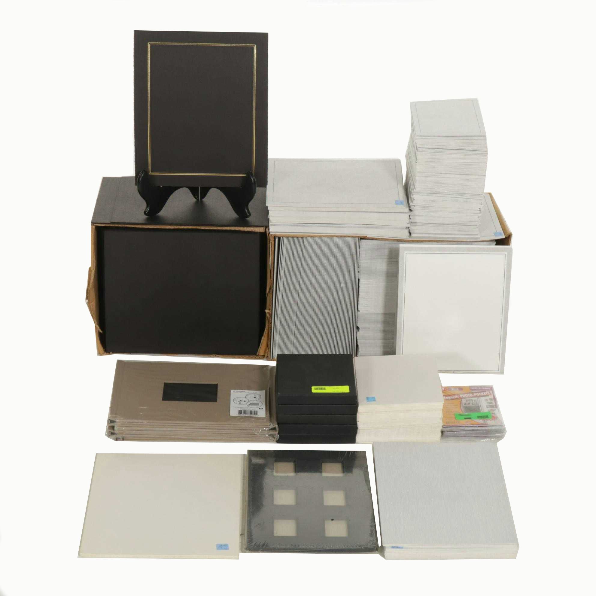 Large Group of Cardboard Presentation Sleeves for Photographs