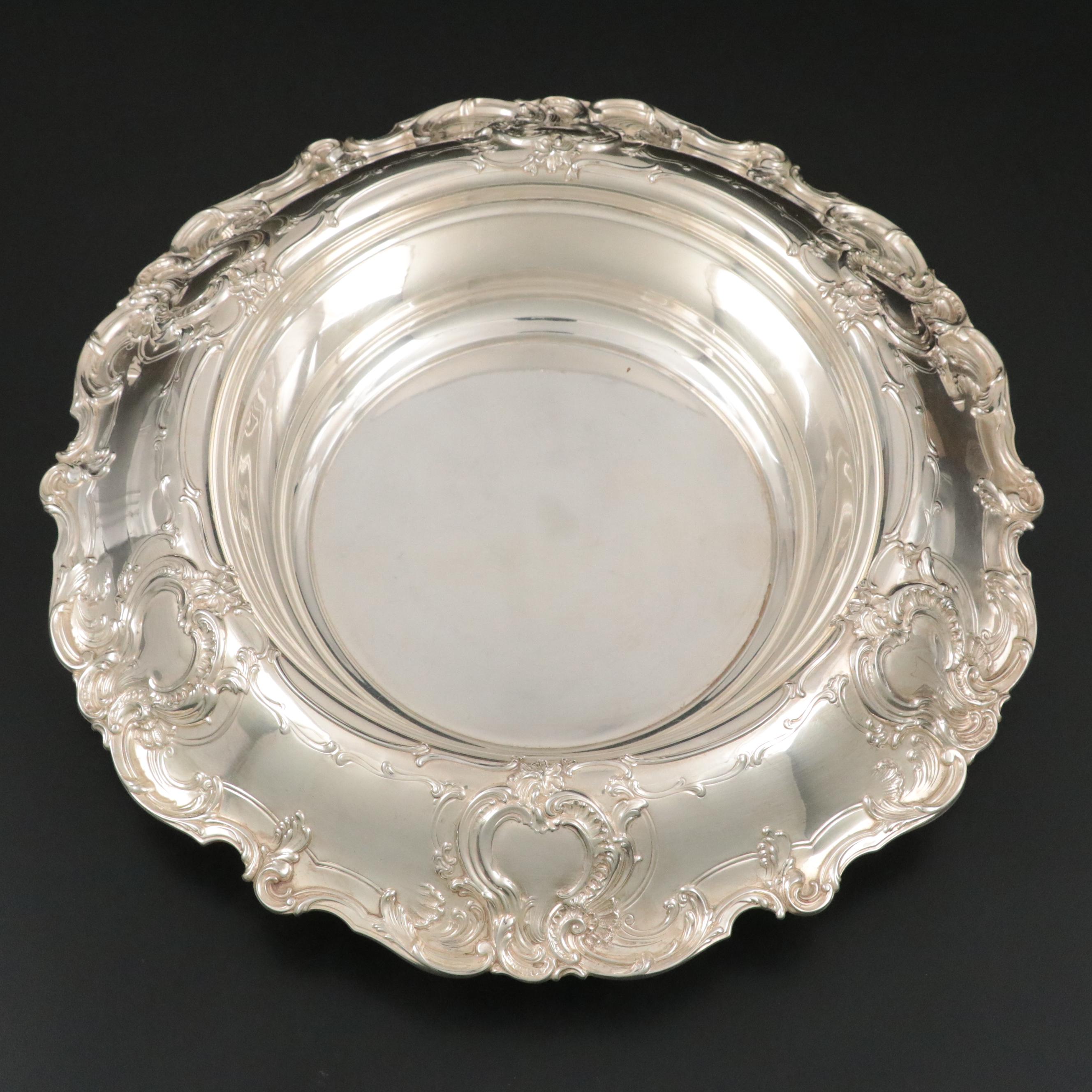 Tiffany & Co. Sterling Silver Rose Bowl, Early 20th Century