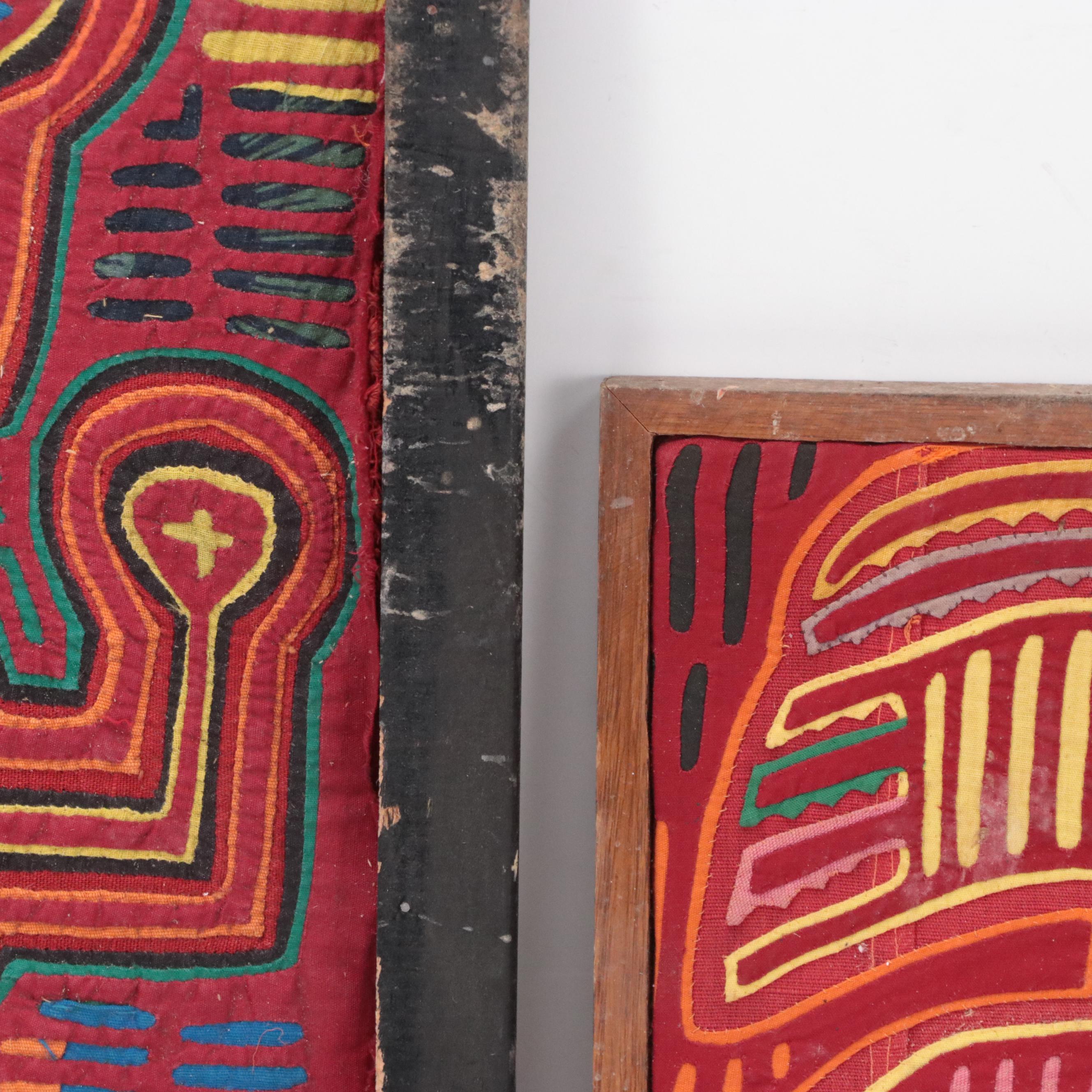 Panamanian Guna Mola Textile Panels