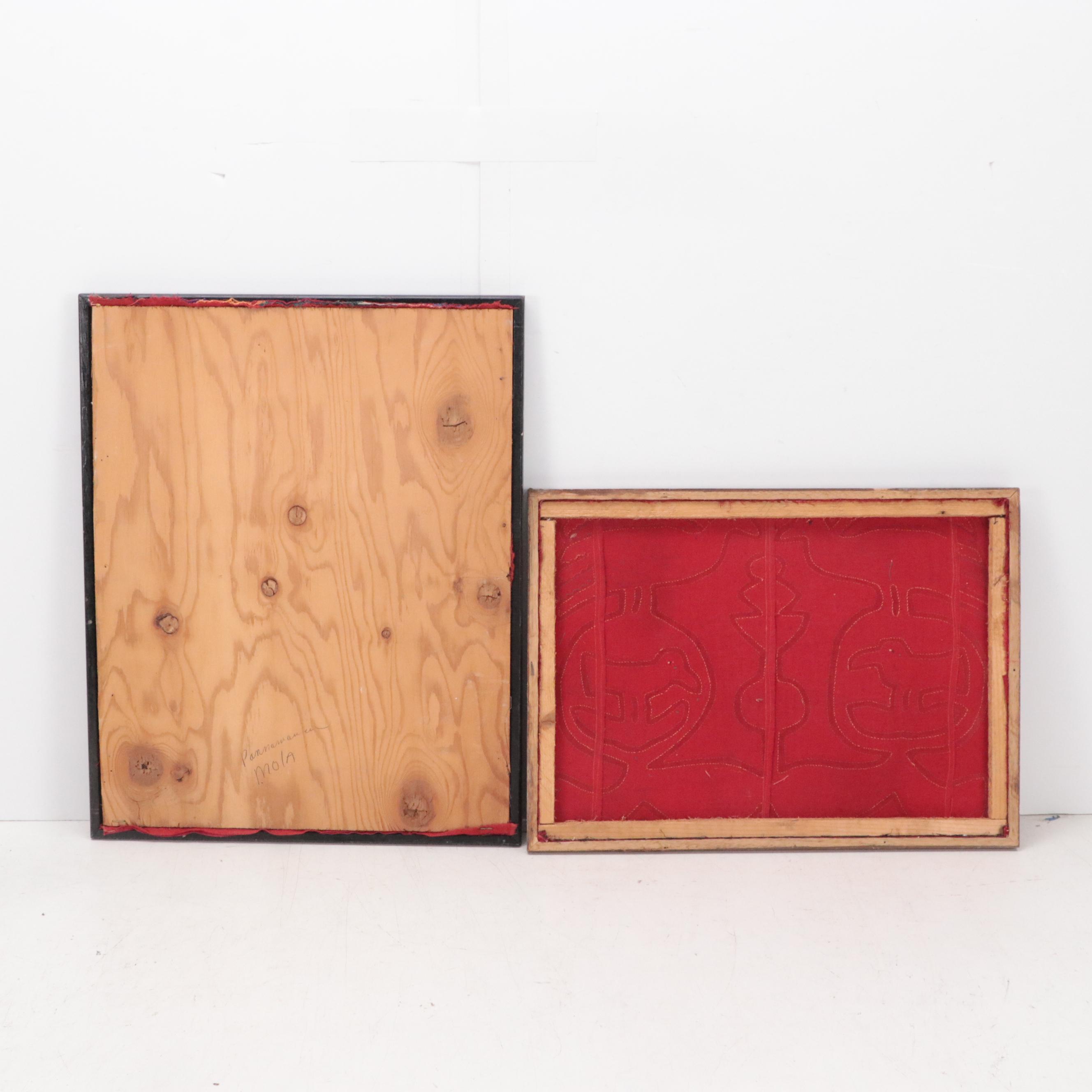 Panamanian Guna Mola Textile Panels