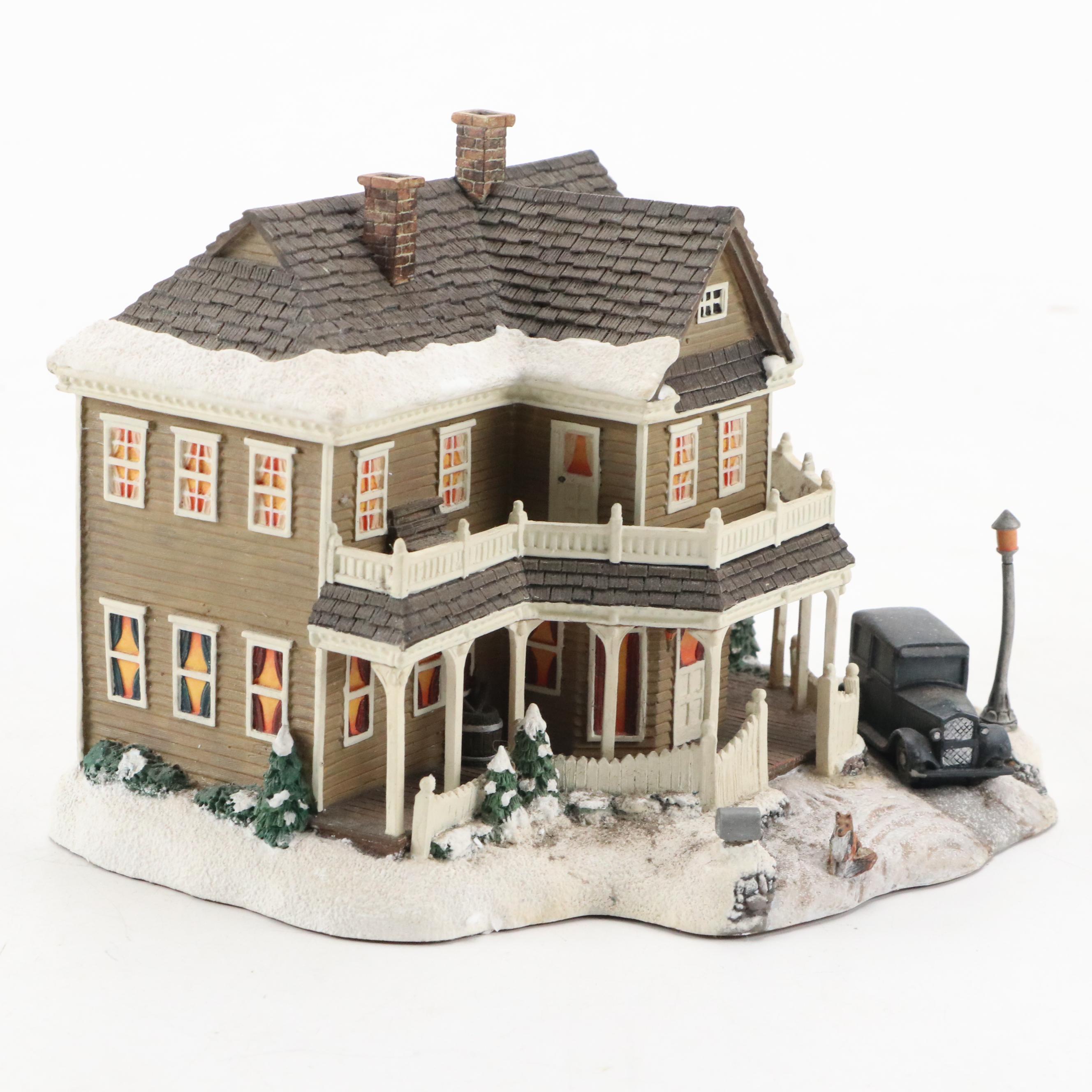 Terry Redlin "House On The Hill" Hand-Painted Ceramic Figurine