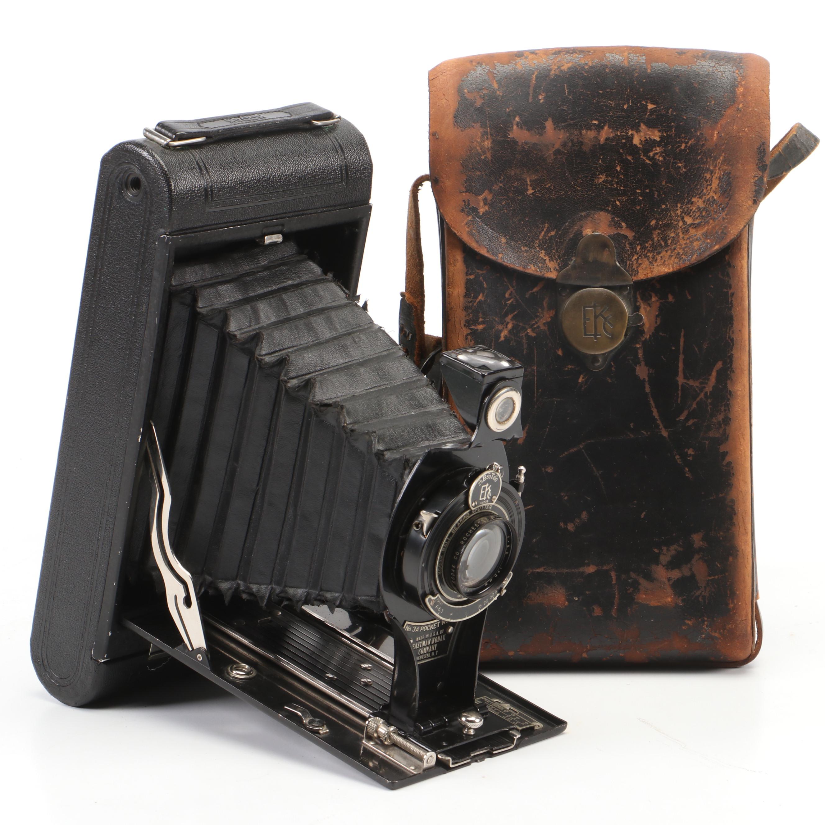 Eastman Kodak Co. No.3A Pocket Kodak Camera, circa 1910s