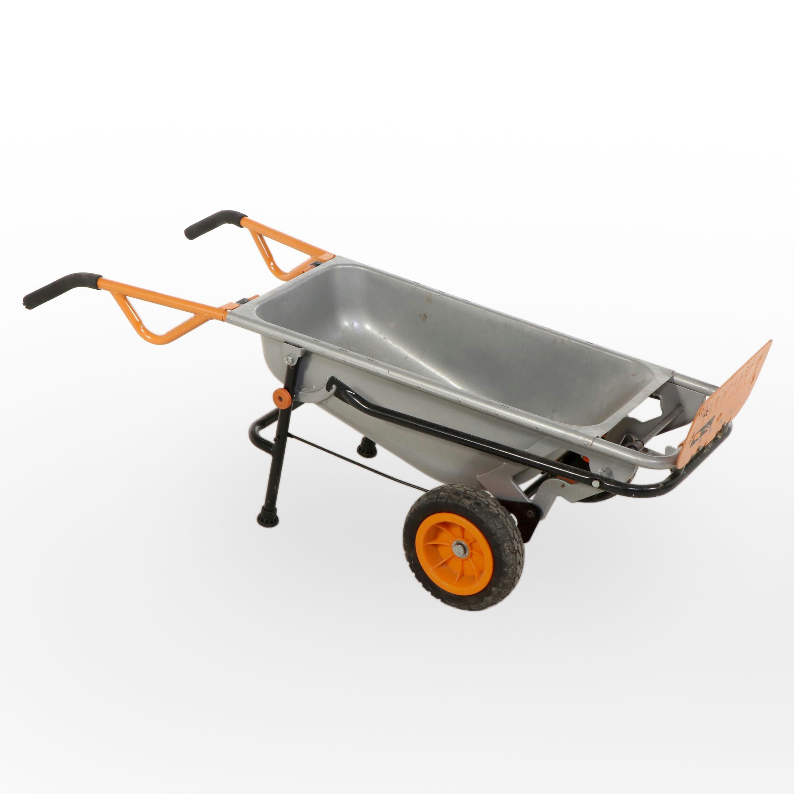 WORX Aerocart Yard Wheelbarrow With Stand