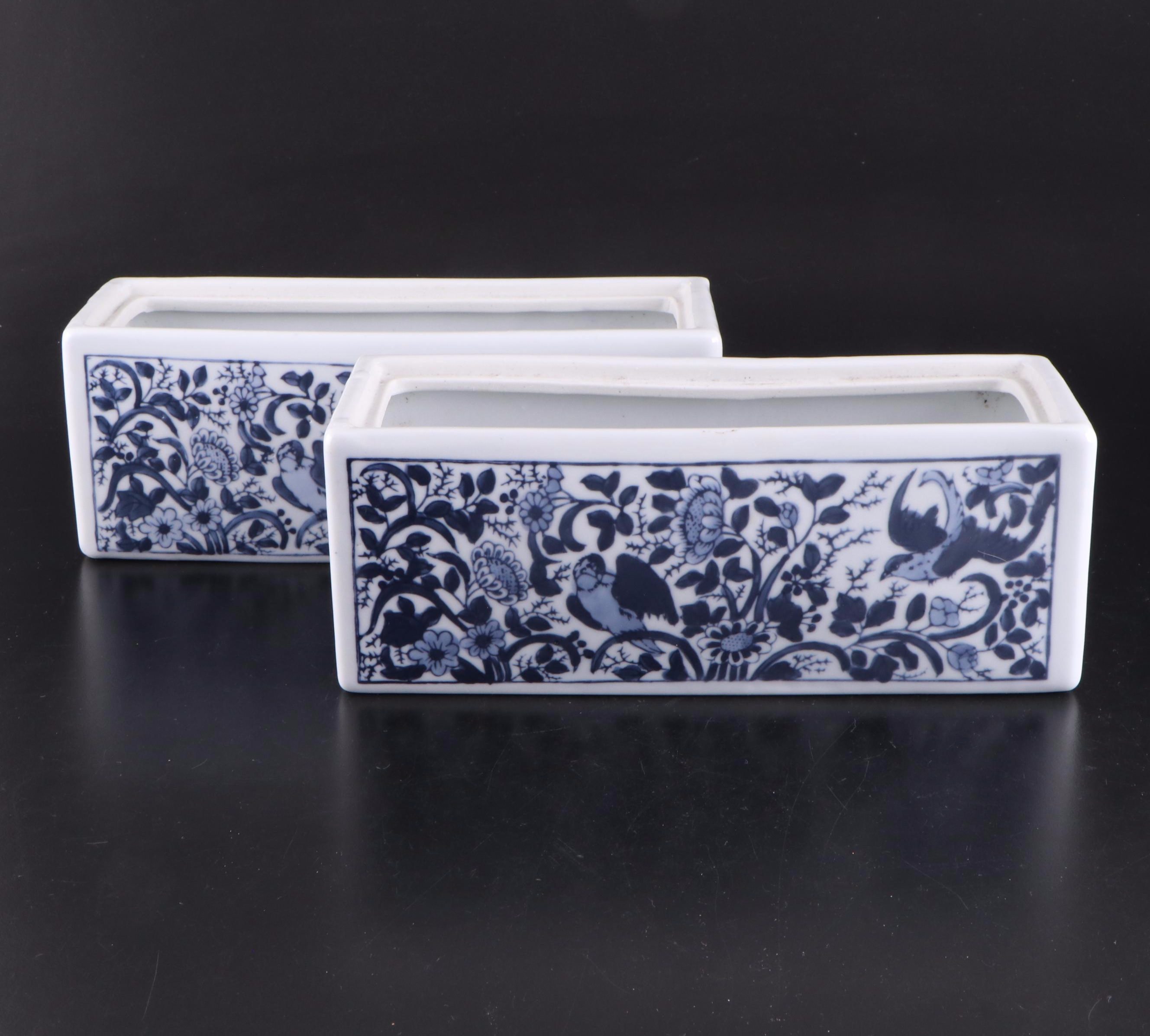 Rijksmuseum Delft Blue Flower Holders, Beehive Candlestick