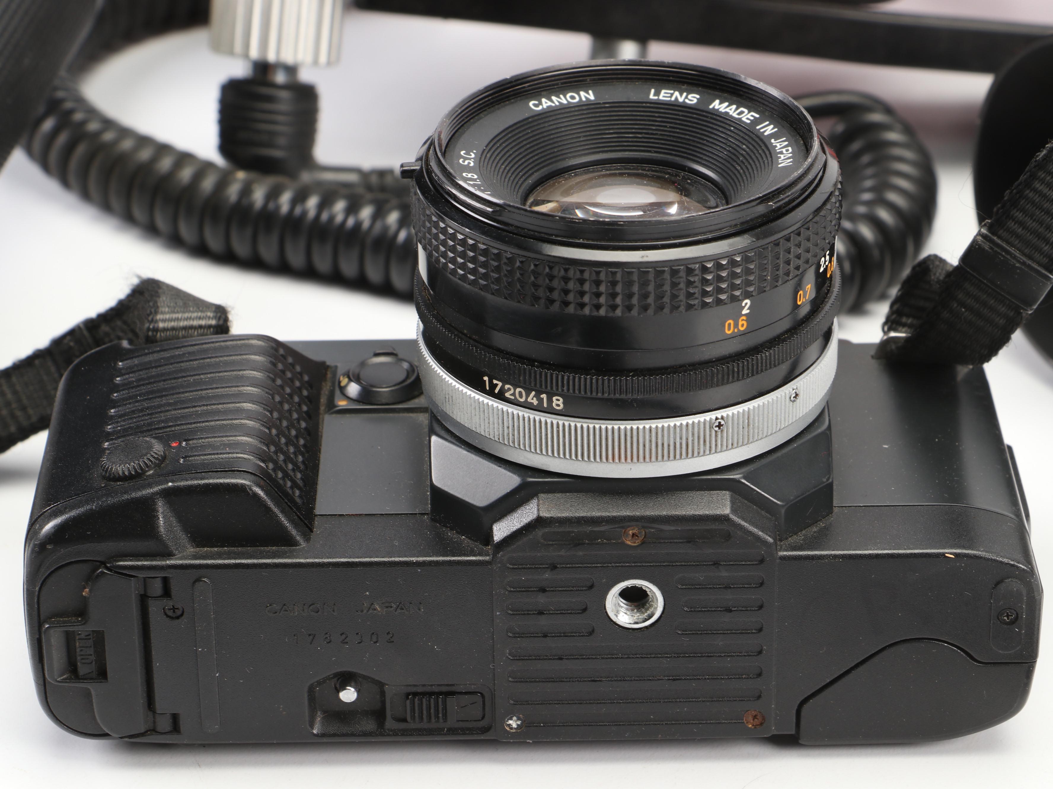 Canon, Minolta, Konica Film and Digital Cameras With Nikonos Underwater Camera