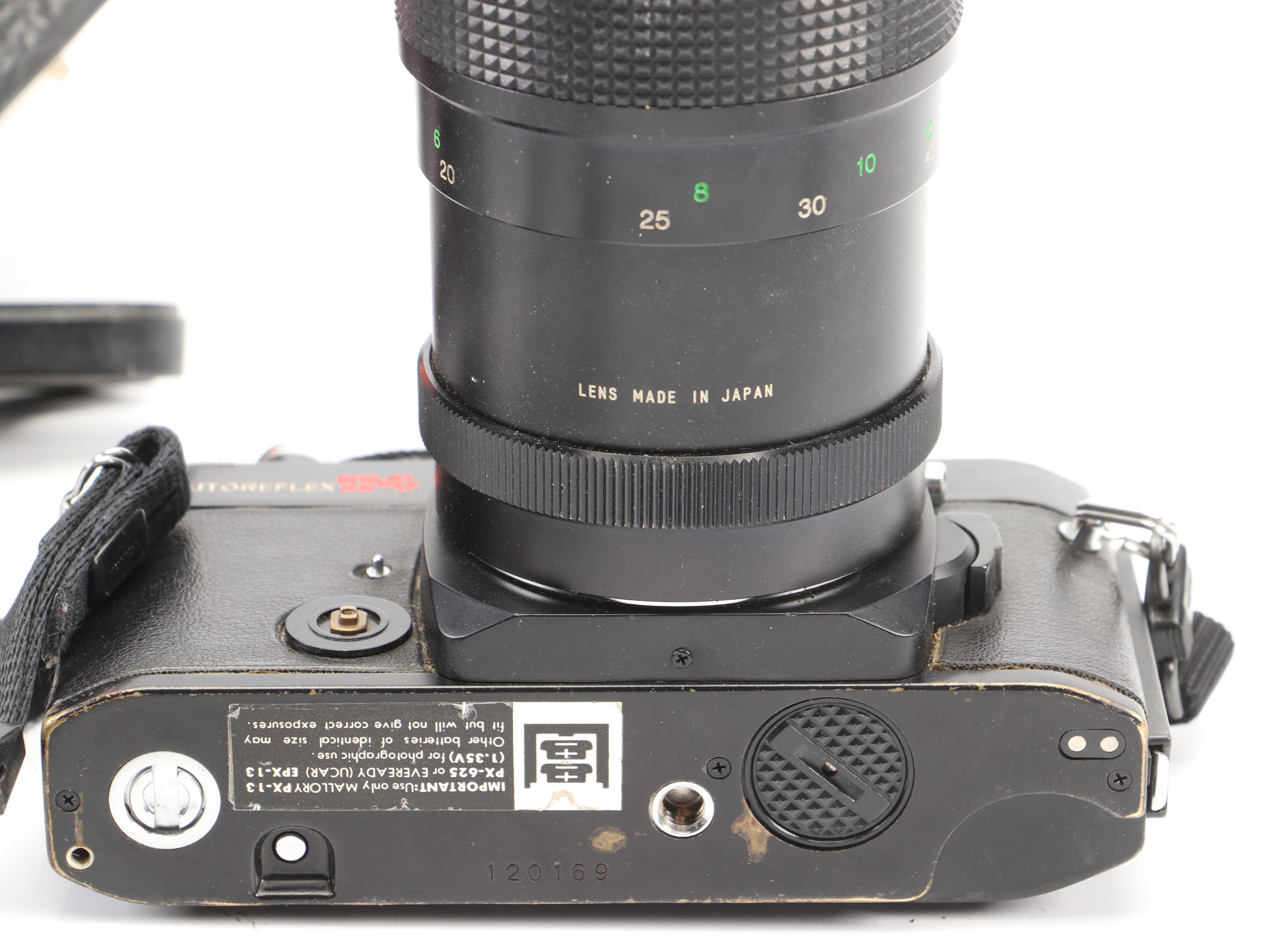 Canon, Minolta, Konica Film and Digital Cameras With Nikonos Underwater Camera