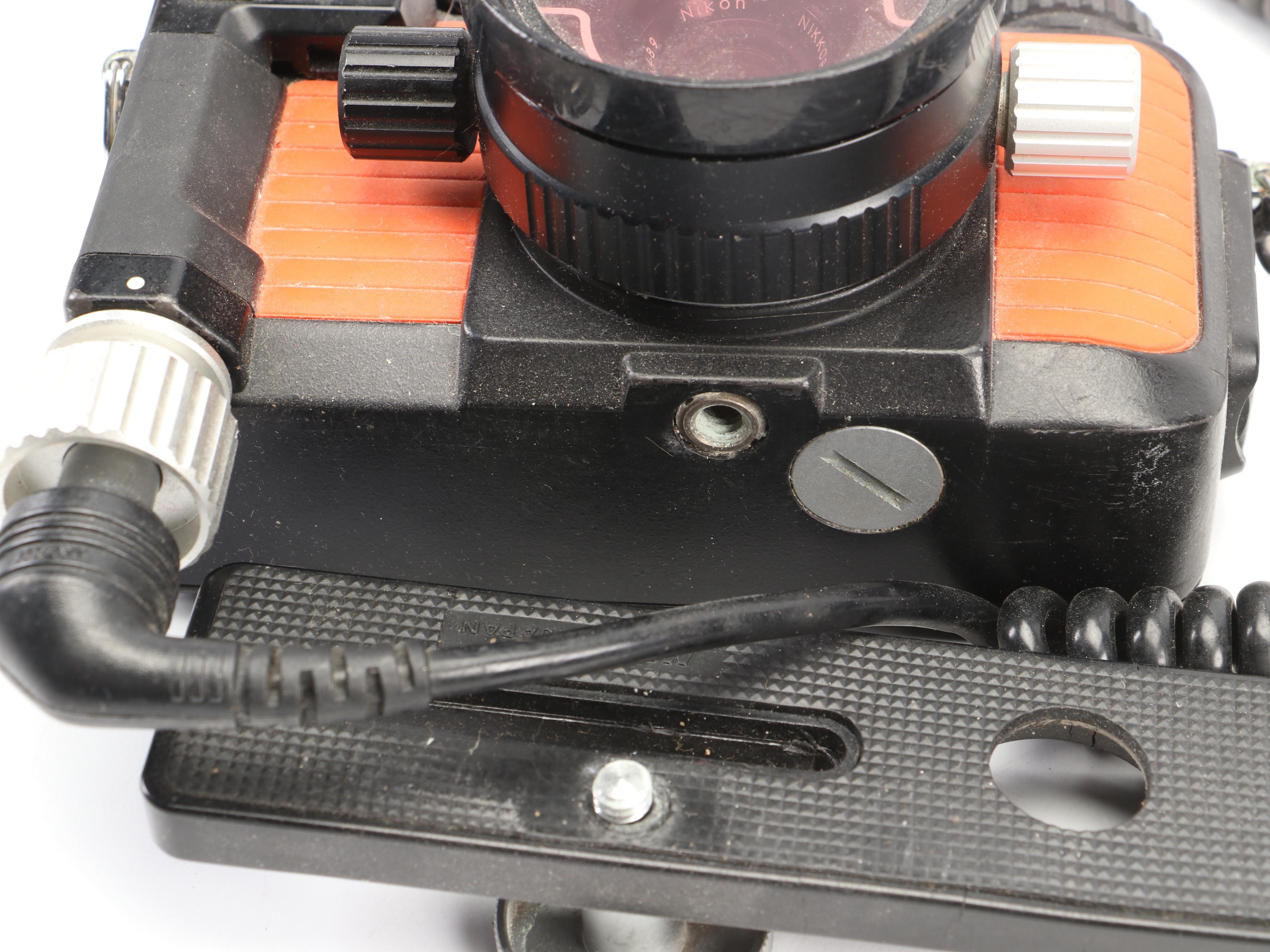 Canon, Minolta, Konica Film and Digital Cameras With Nikonos Underwater Camera