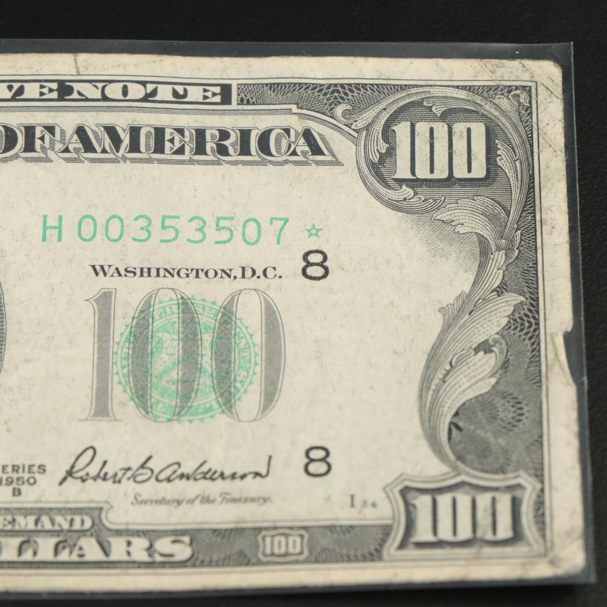 Collection of Three Small Size U.S Currency Notes