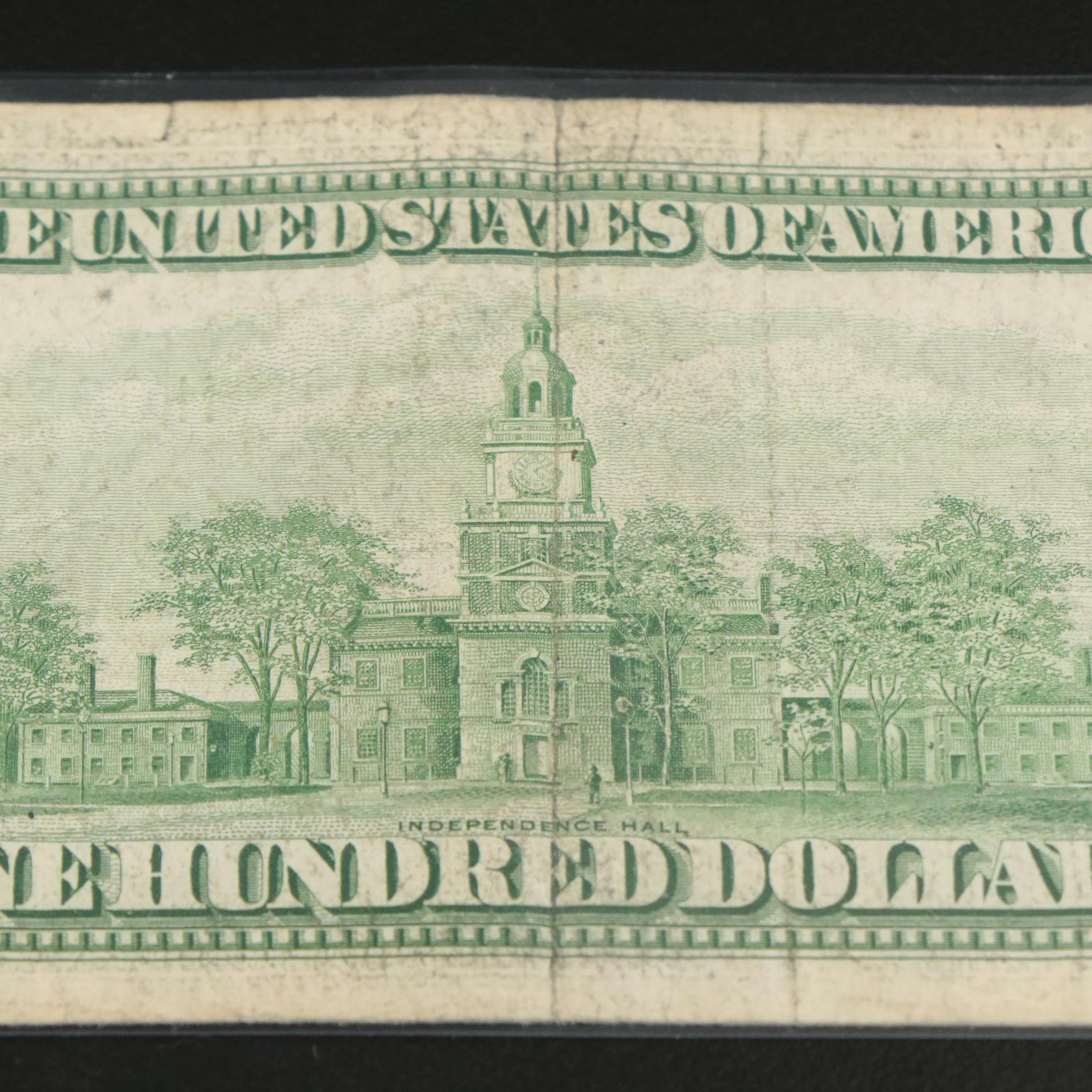 Collection of Three Small Size U.S Currency Notes