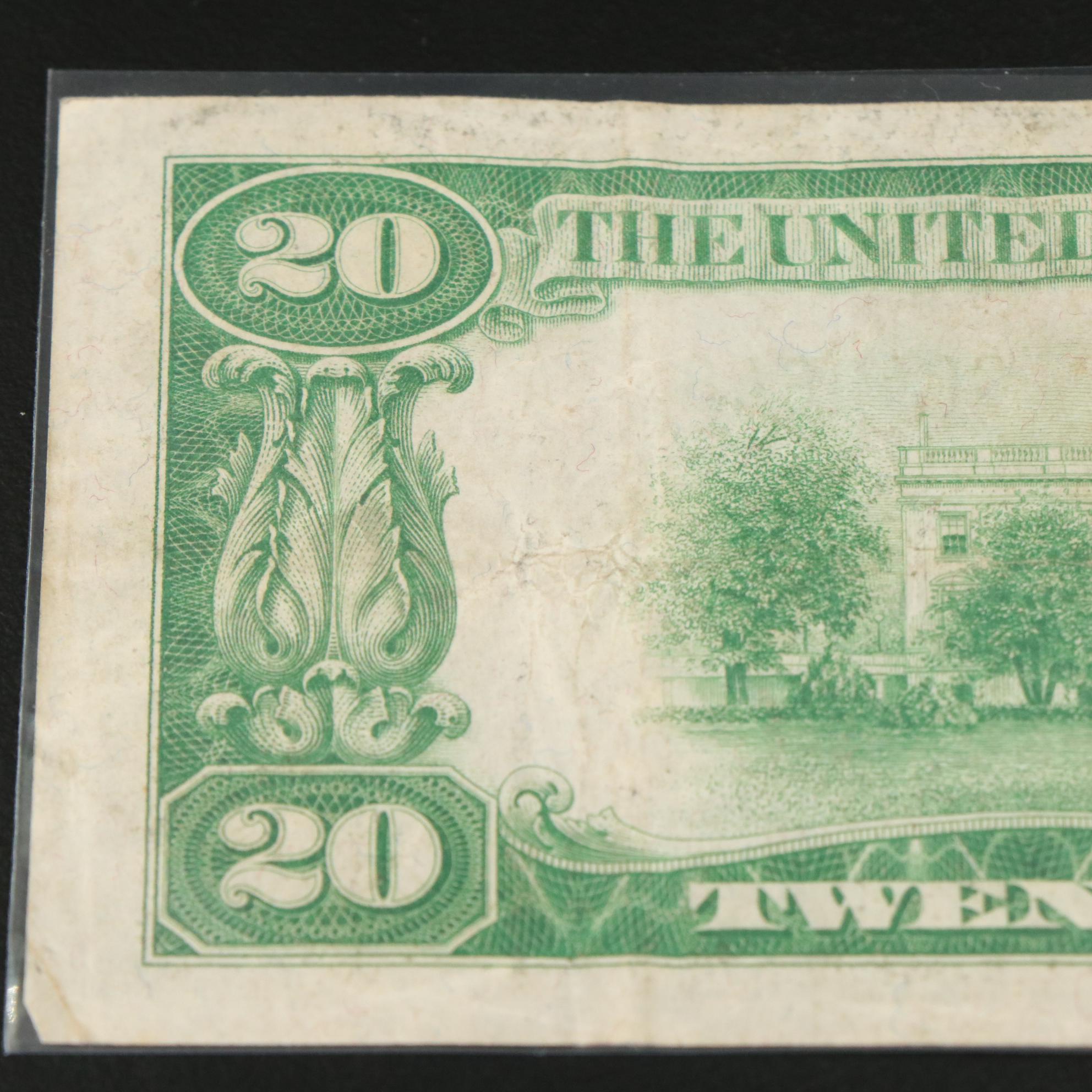 Collection of Three Small Size U.S Currency Notes