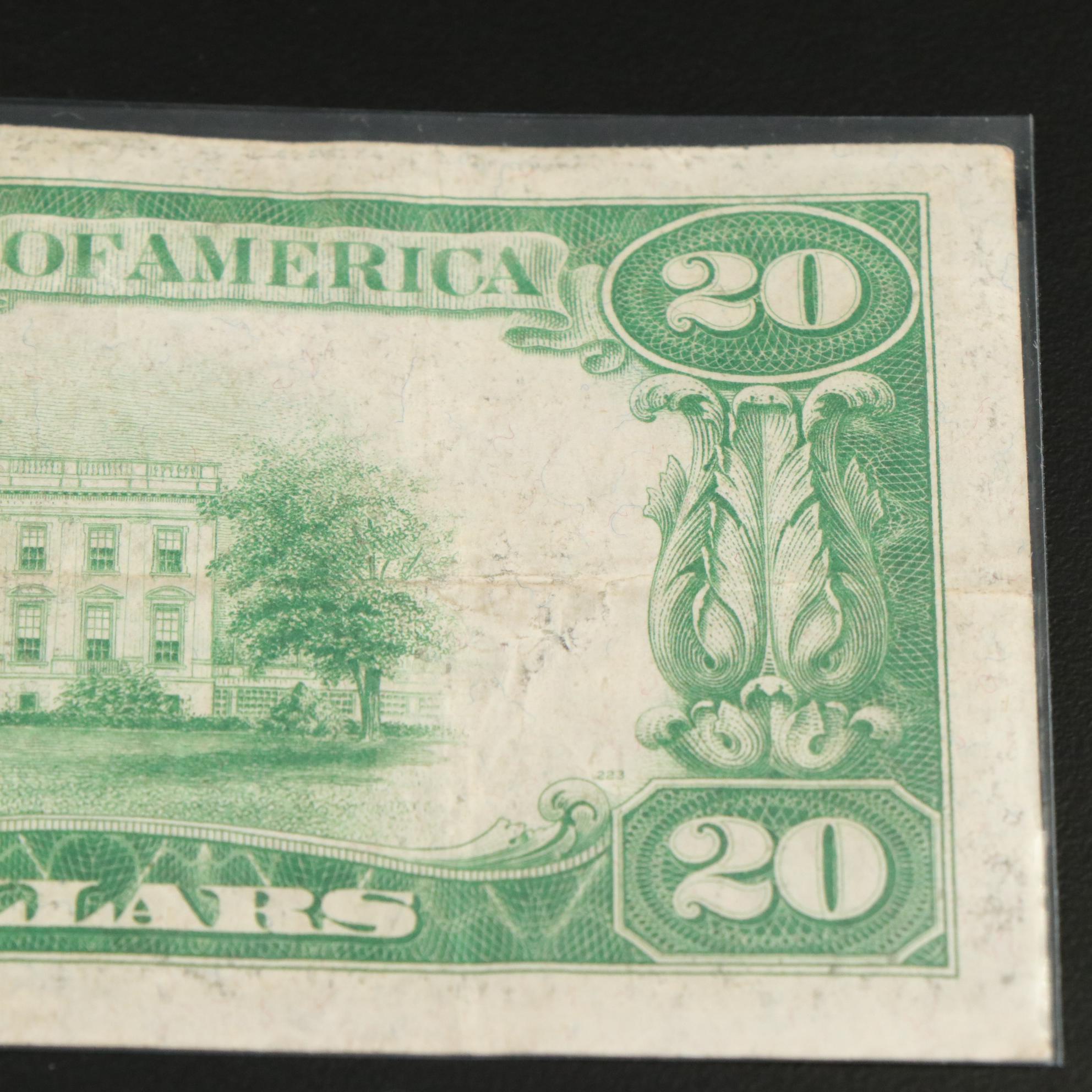 Collection of Three Small Size U.S Currency Notes