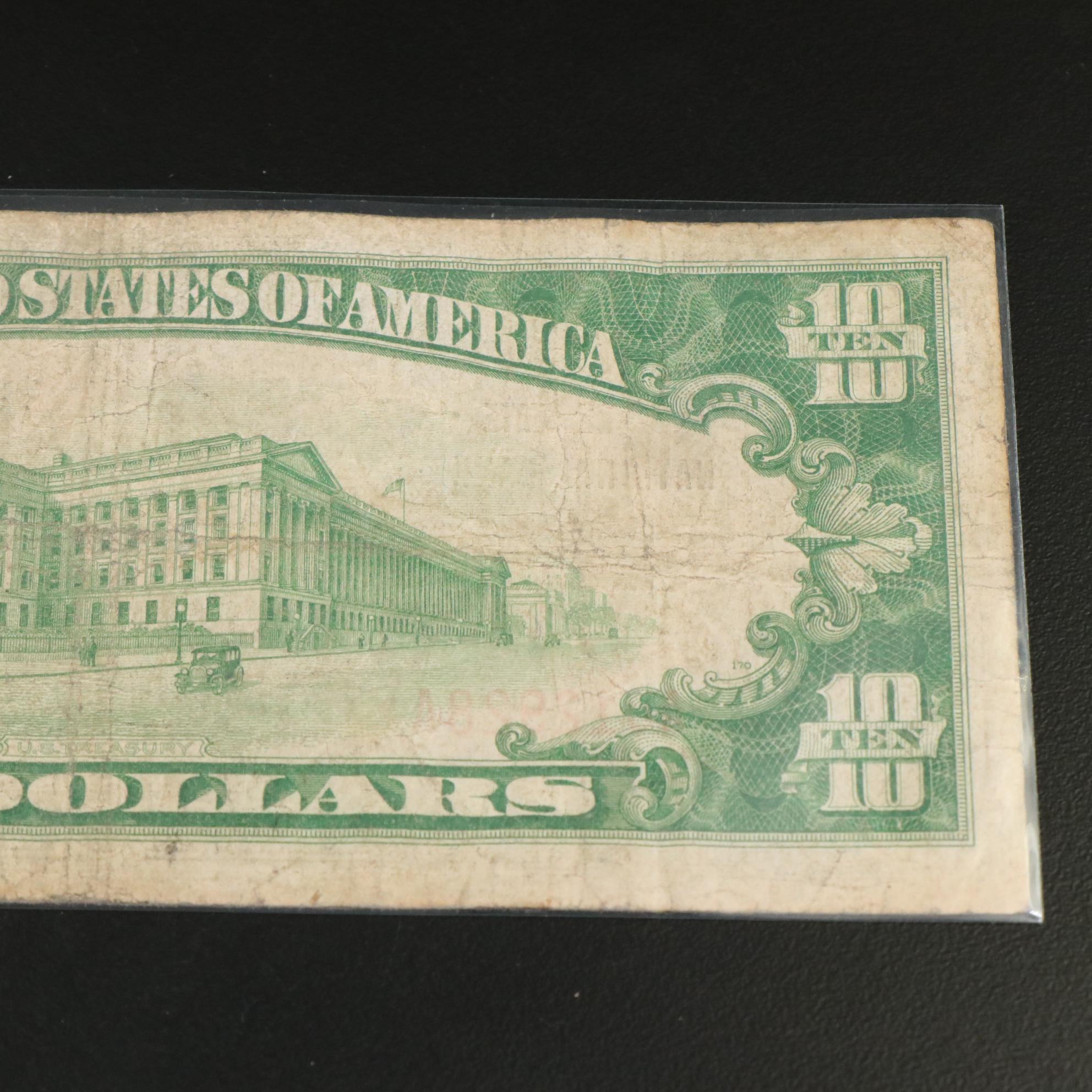 Collection of Three Small Size U.S Currency Notes