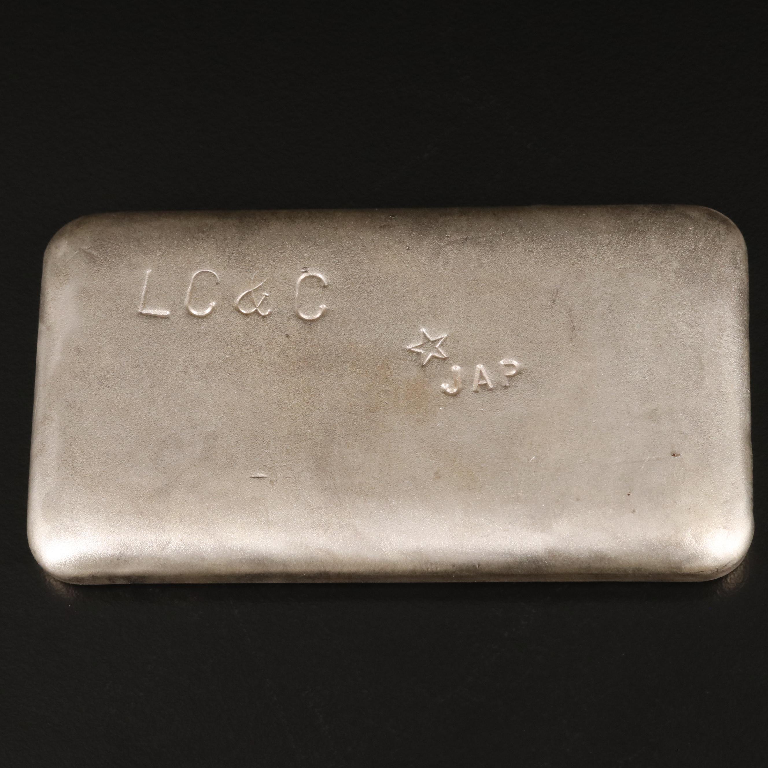9.990 oz. silver Bar by LC&C