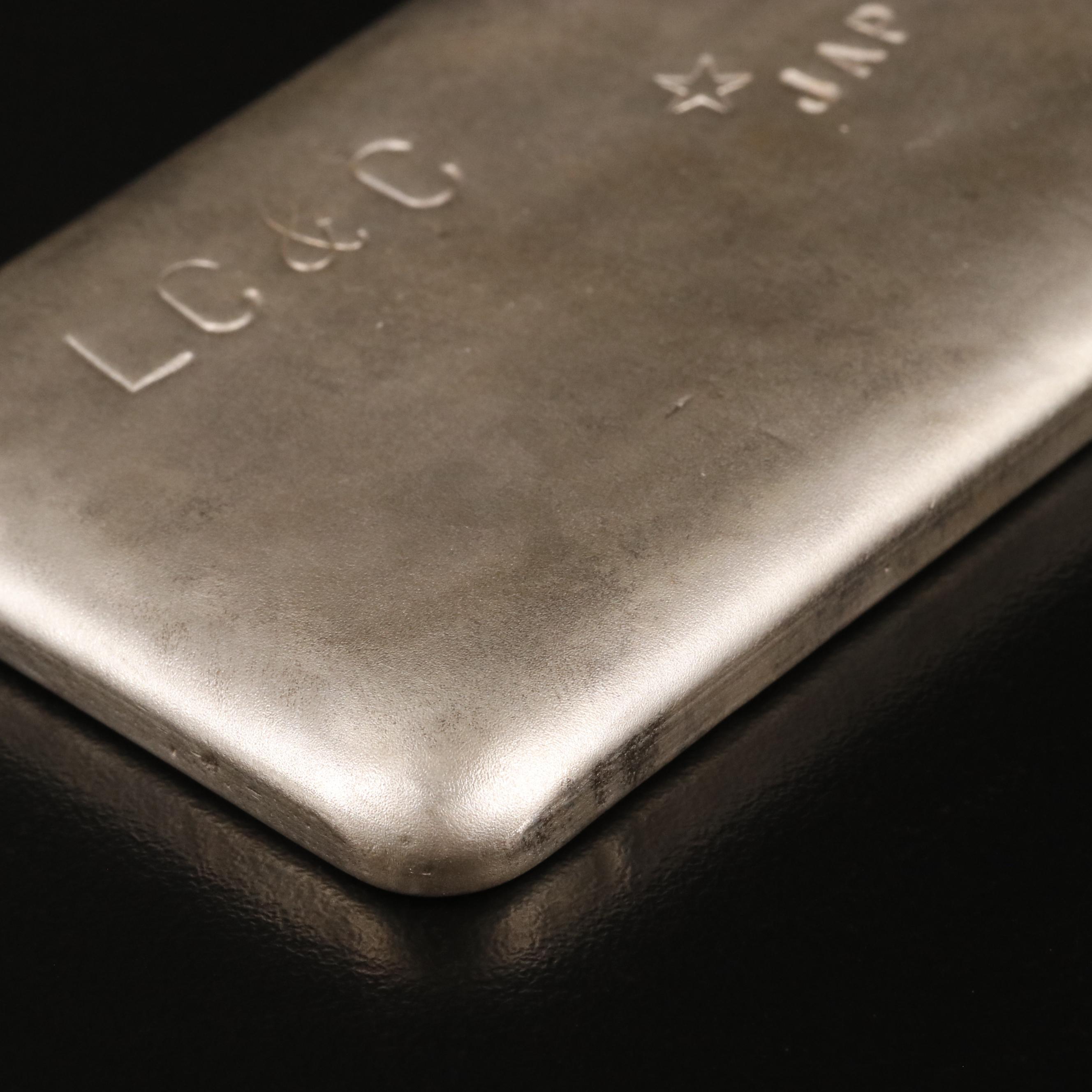9.990 oz. silver Bar by LC&C