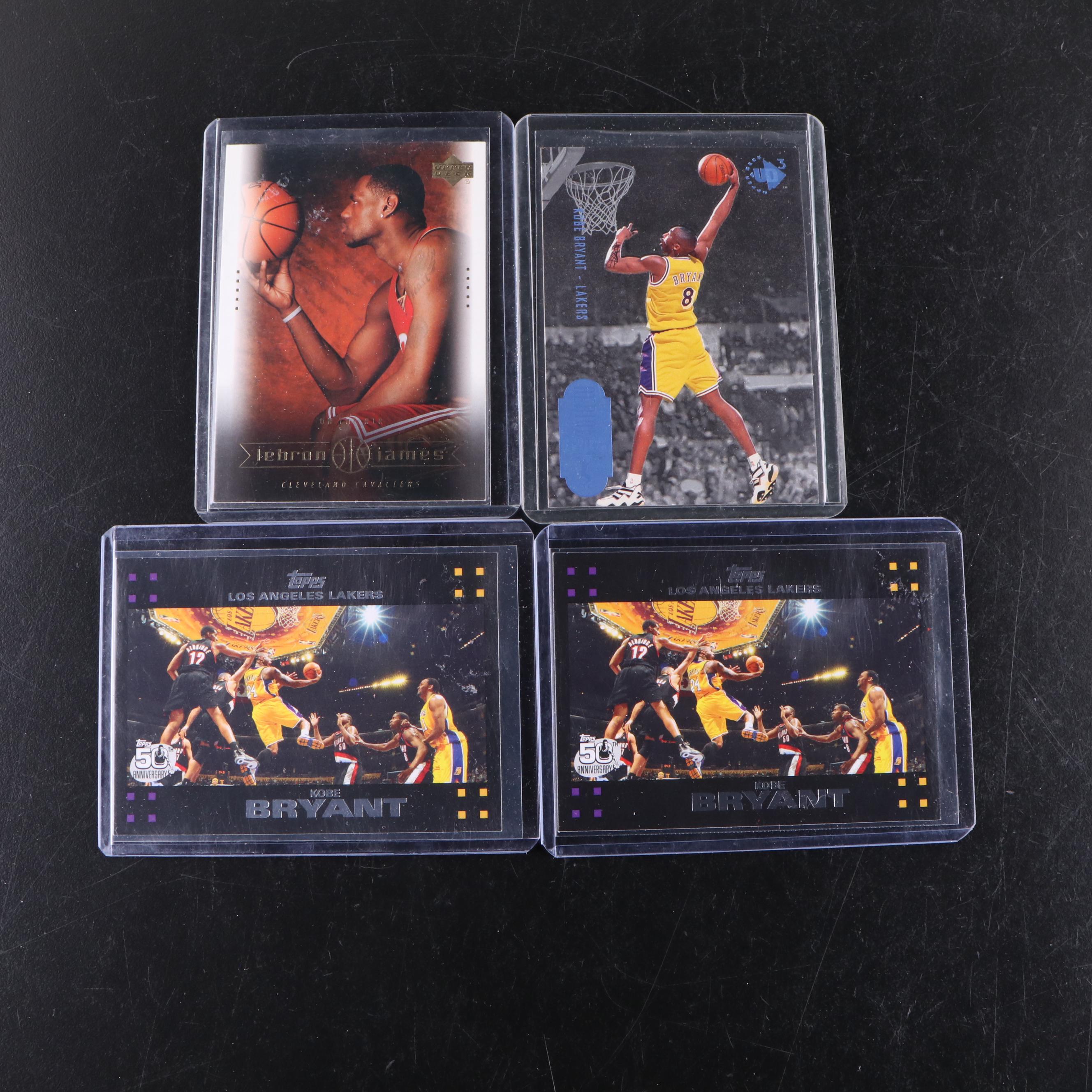 Prizm with Other Basketball Cards Featuring Kobe Bryant Rookie and More