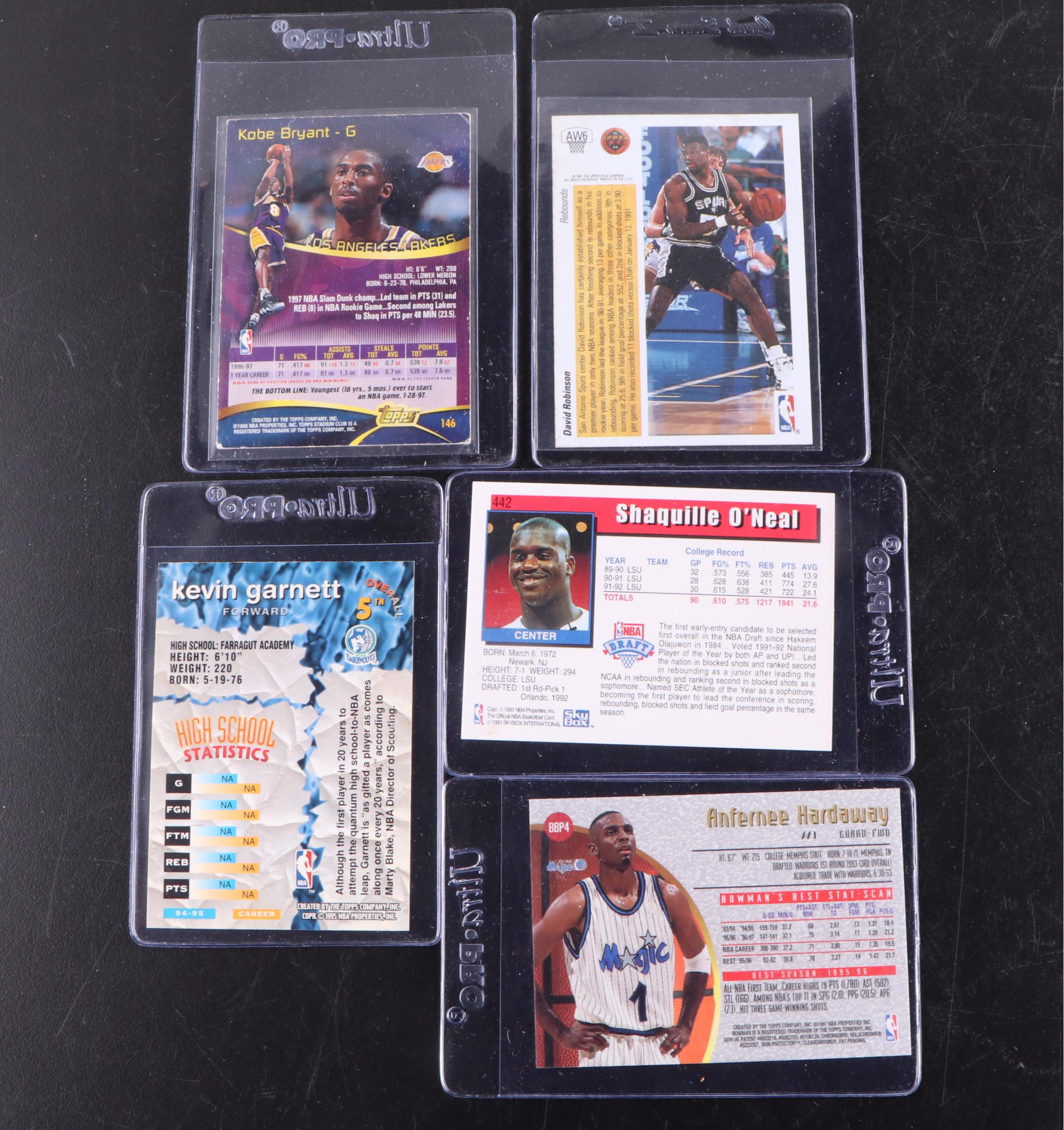 Prizm with Other Basketball Cards Featuring Kobe Bryant Rookie and More