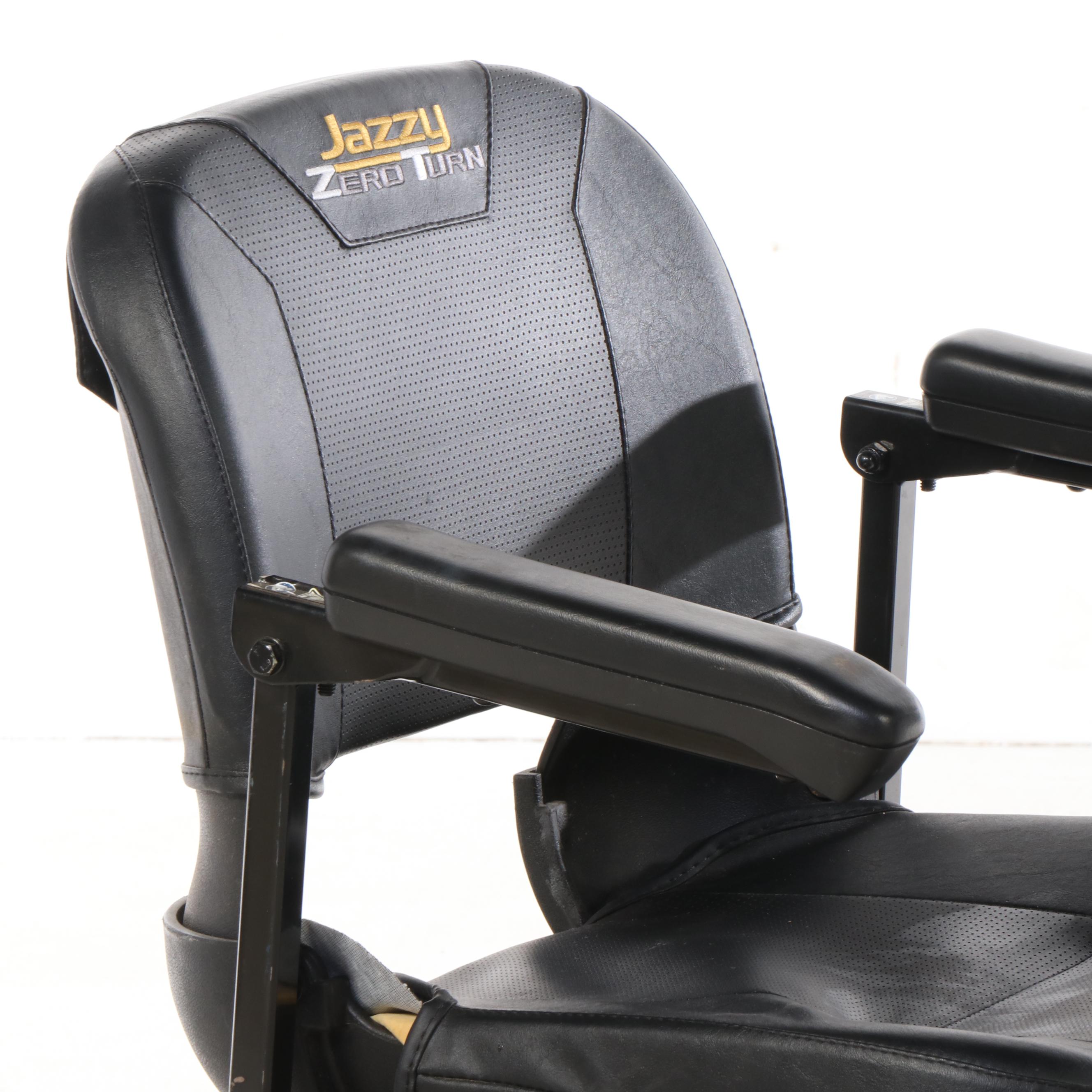 Pride Mobility Products "Jazzy Zero Turn" Four-Wheel Travel Scooter